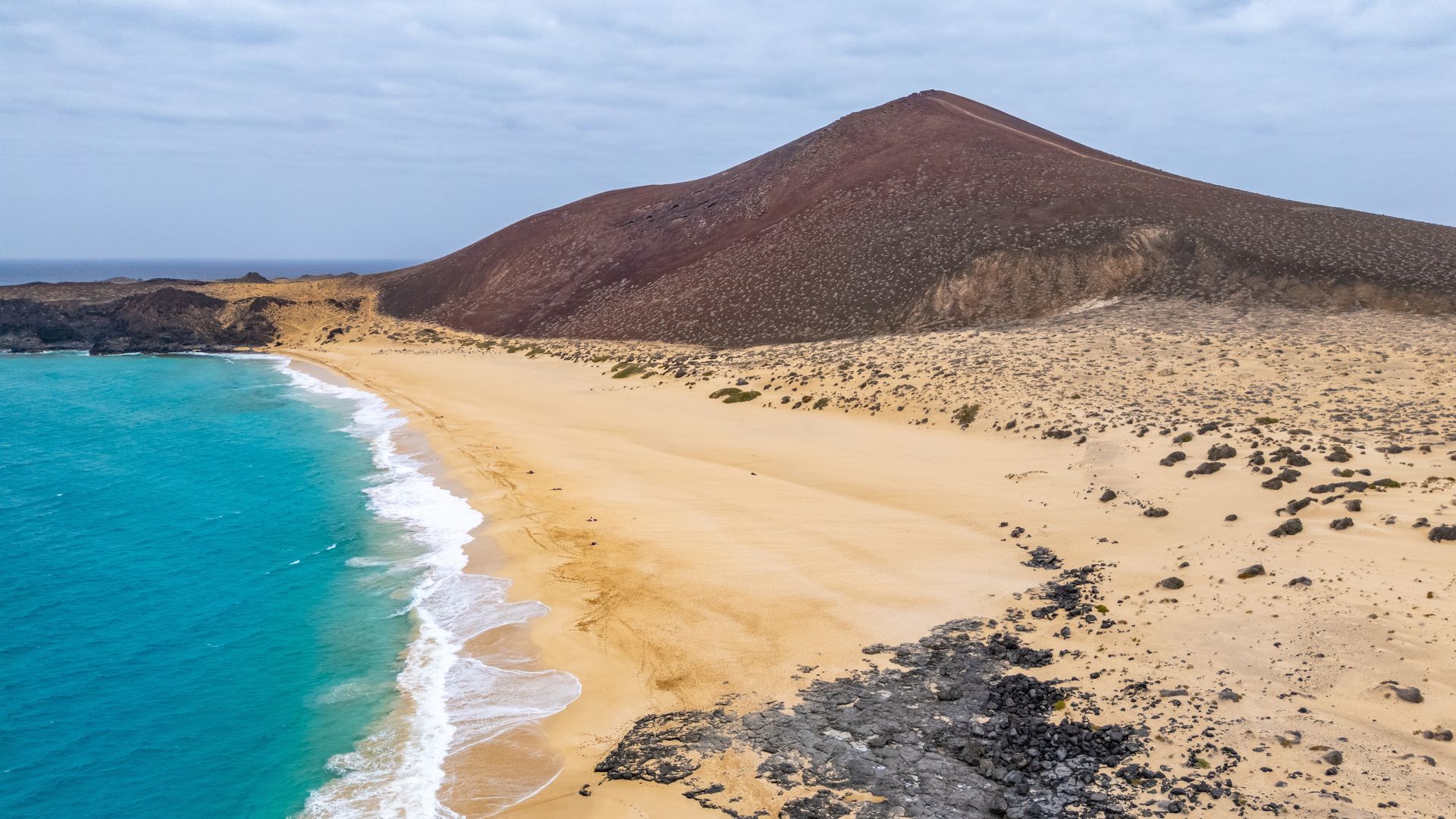 Playa de las Conchas, La Graciosa, Canarias
