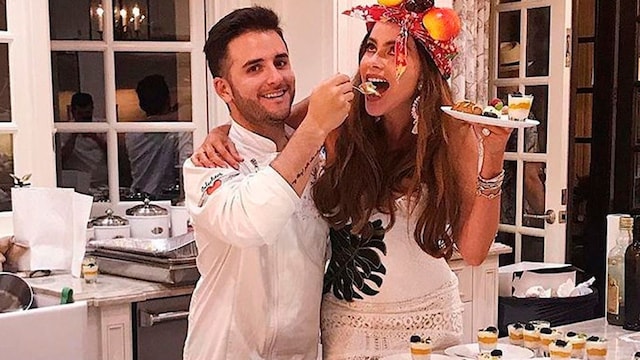 chef juan manuel barrientos y sof a vergara