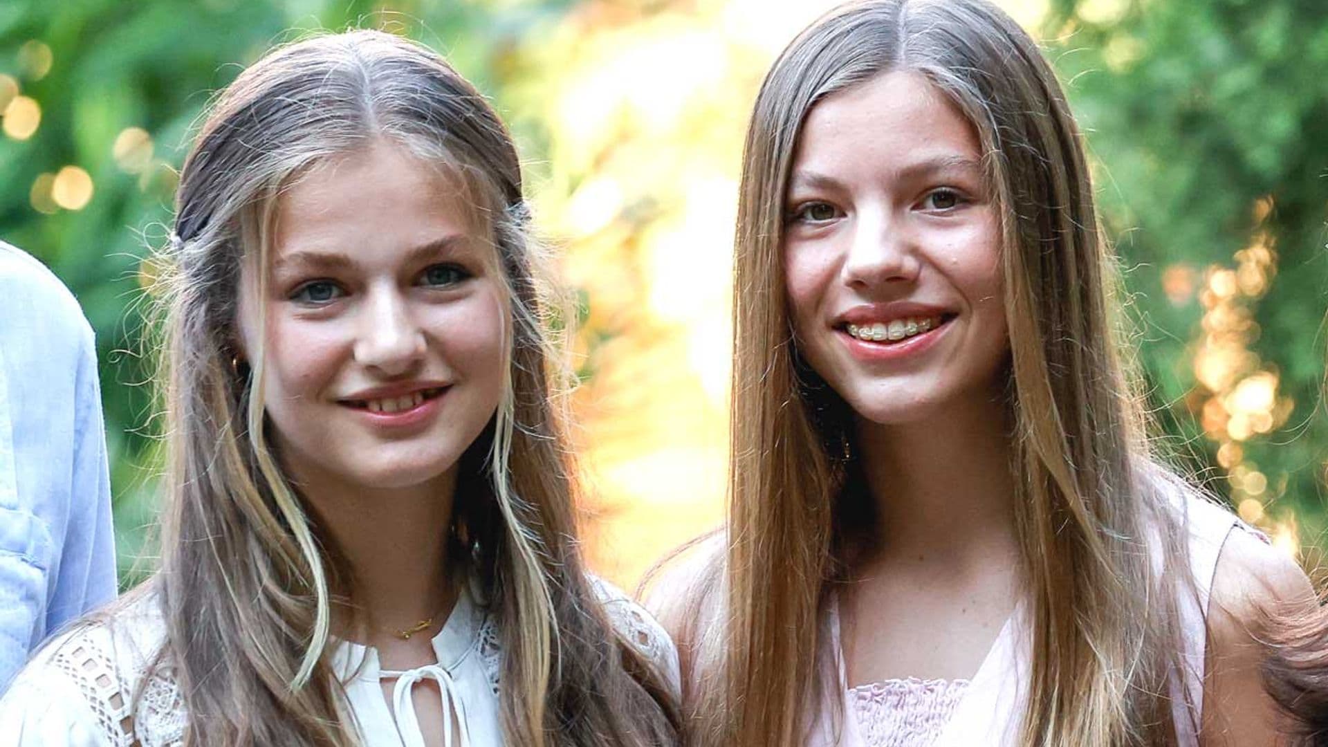 El verano de la princesa Leonor y la infanta Sofía en diez imágenes