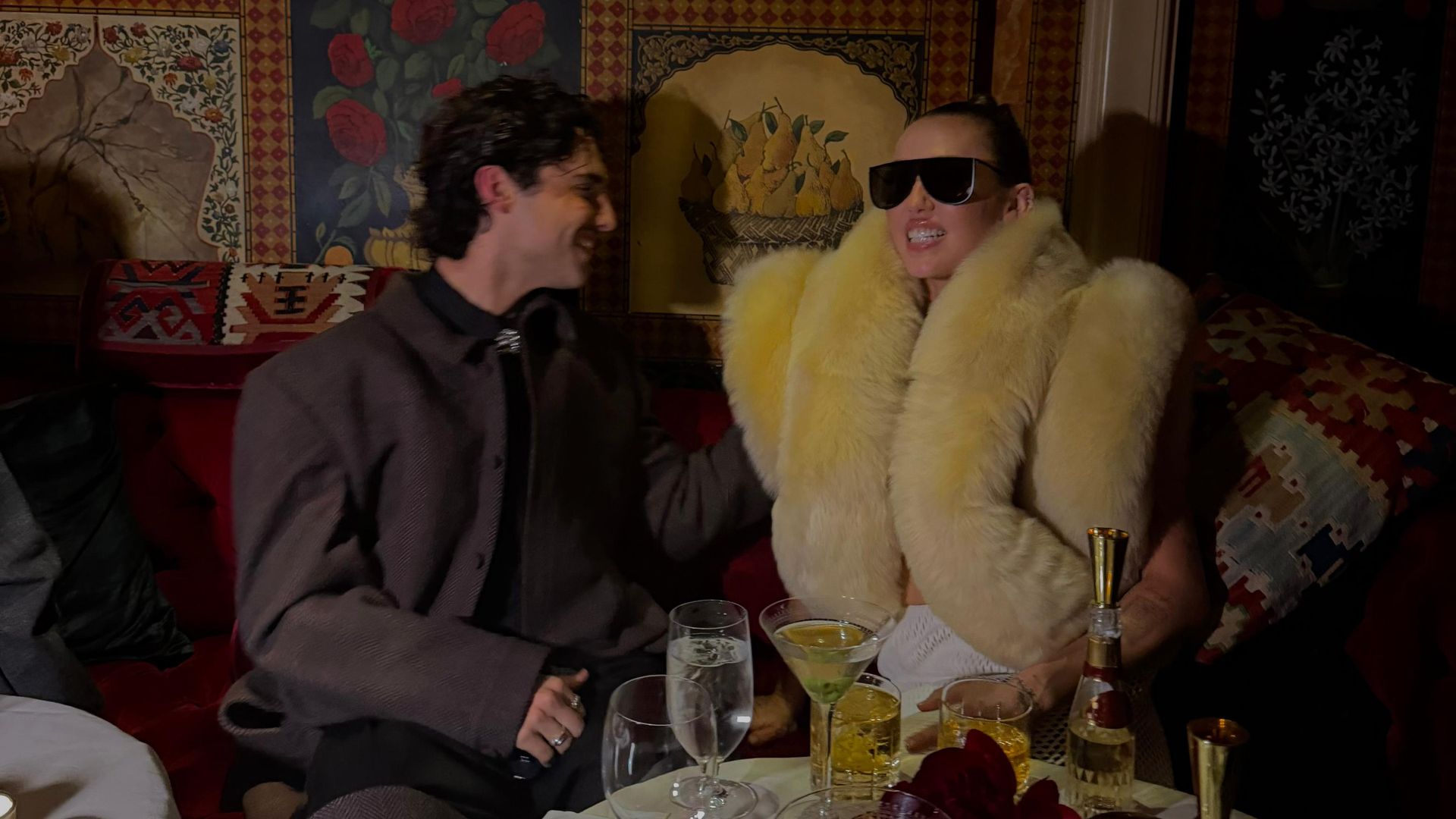 Humbe y Miley Cyrus en la afterparty de la MET Gala 2025