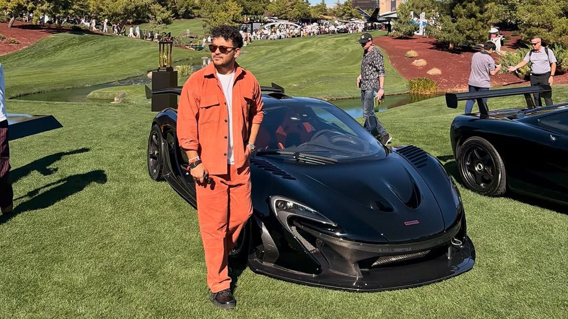 Anunay Sood, durante el evento de coches celebrado en Las Vegas