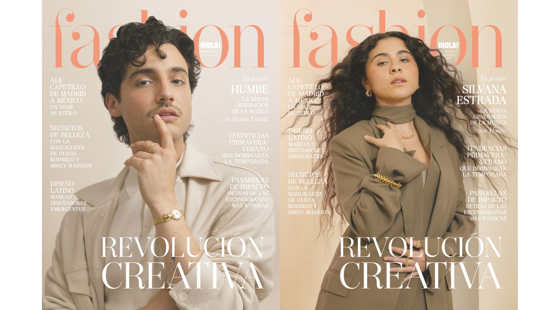 HUMBE y Silvana Estrada en nuestra portada para Fashion SS25