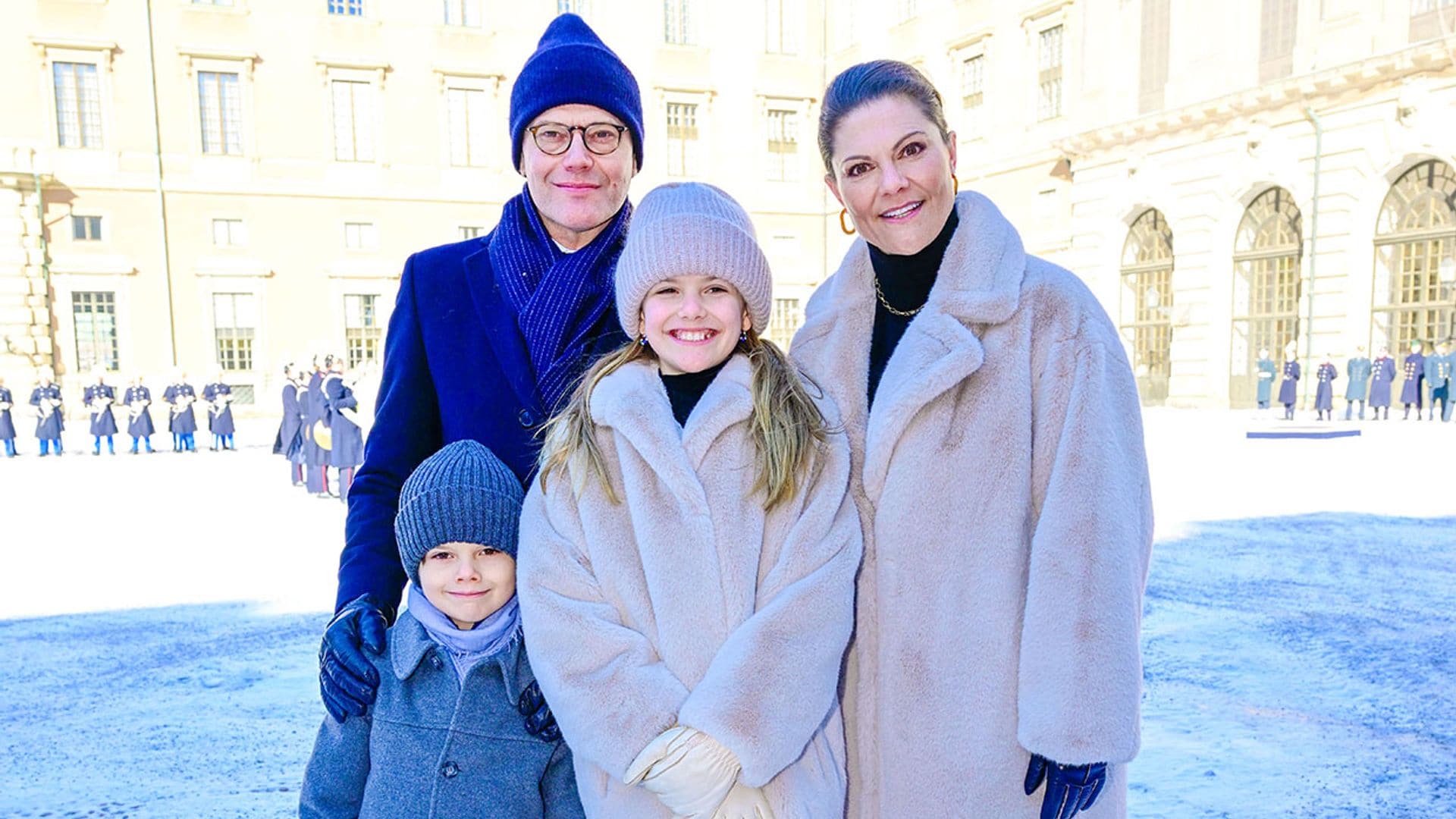 Victoria de Suecia celebra su onomástica arropada por su marido y sus hijos como grandes protagonistas