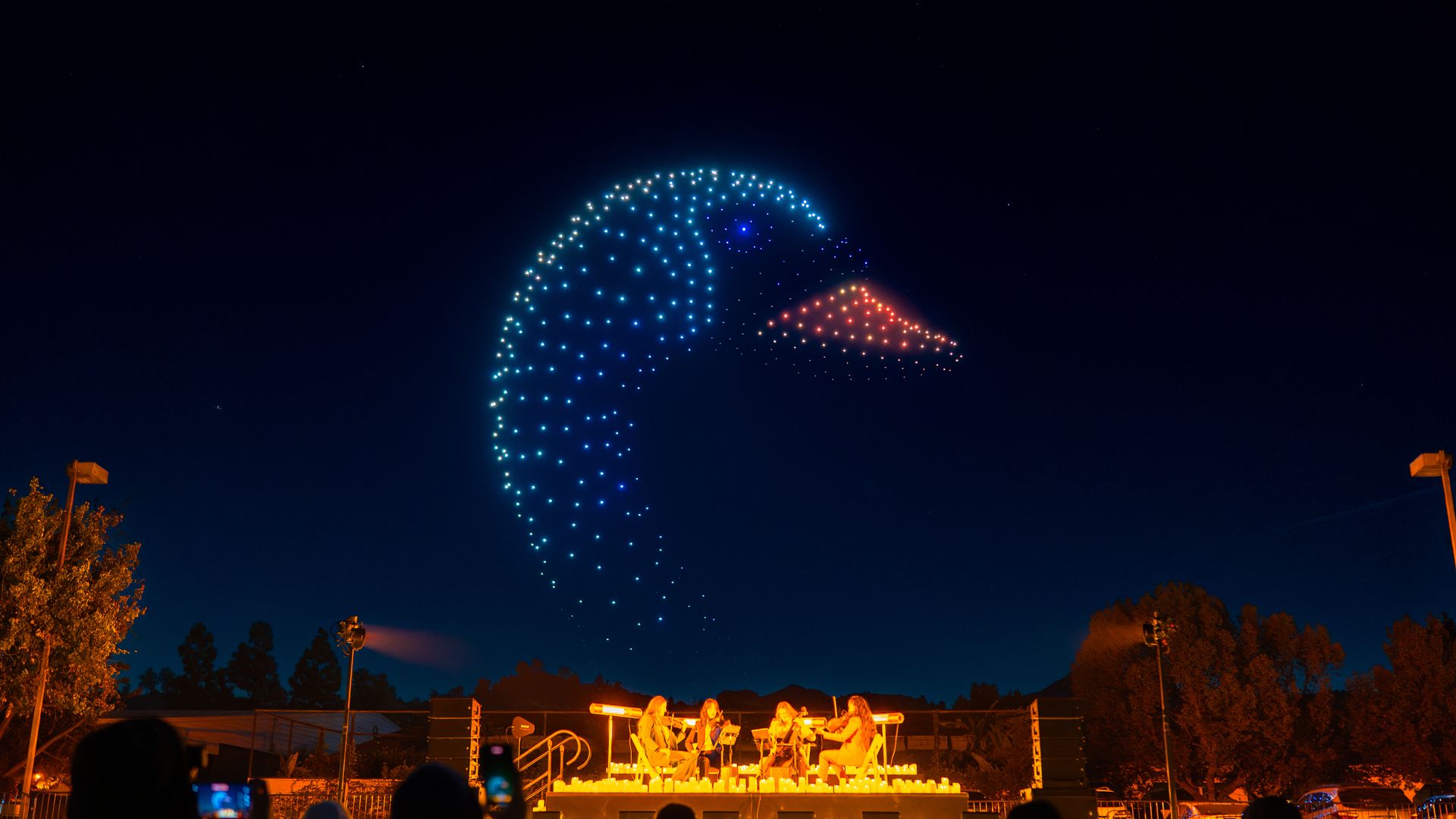 DroneArt Show Fever Madrid Espectáculo de drones con música