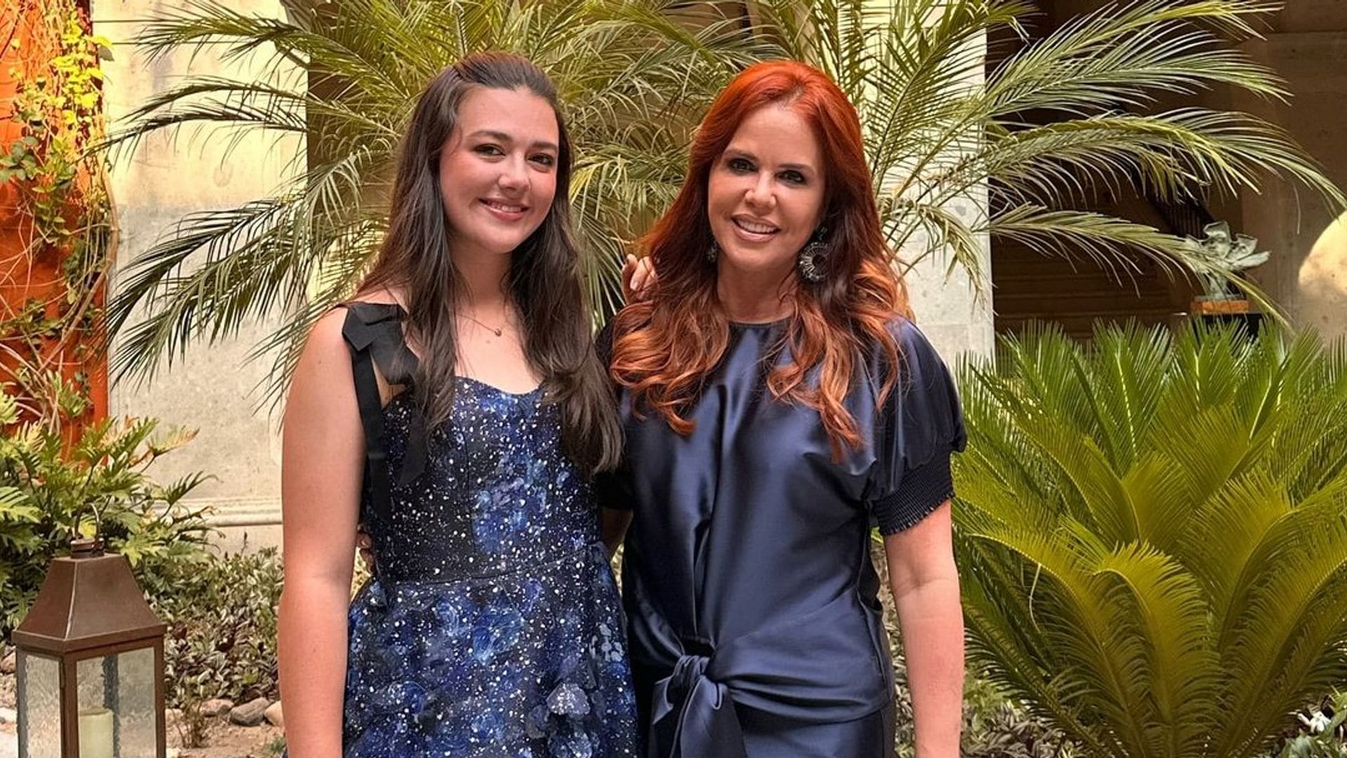 María Celeste Arrarás disfruta de la belleza de Venecia junto a su hija Lara