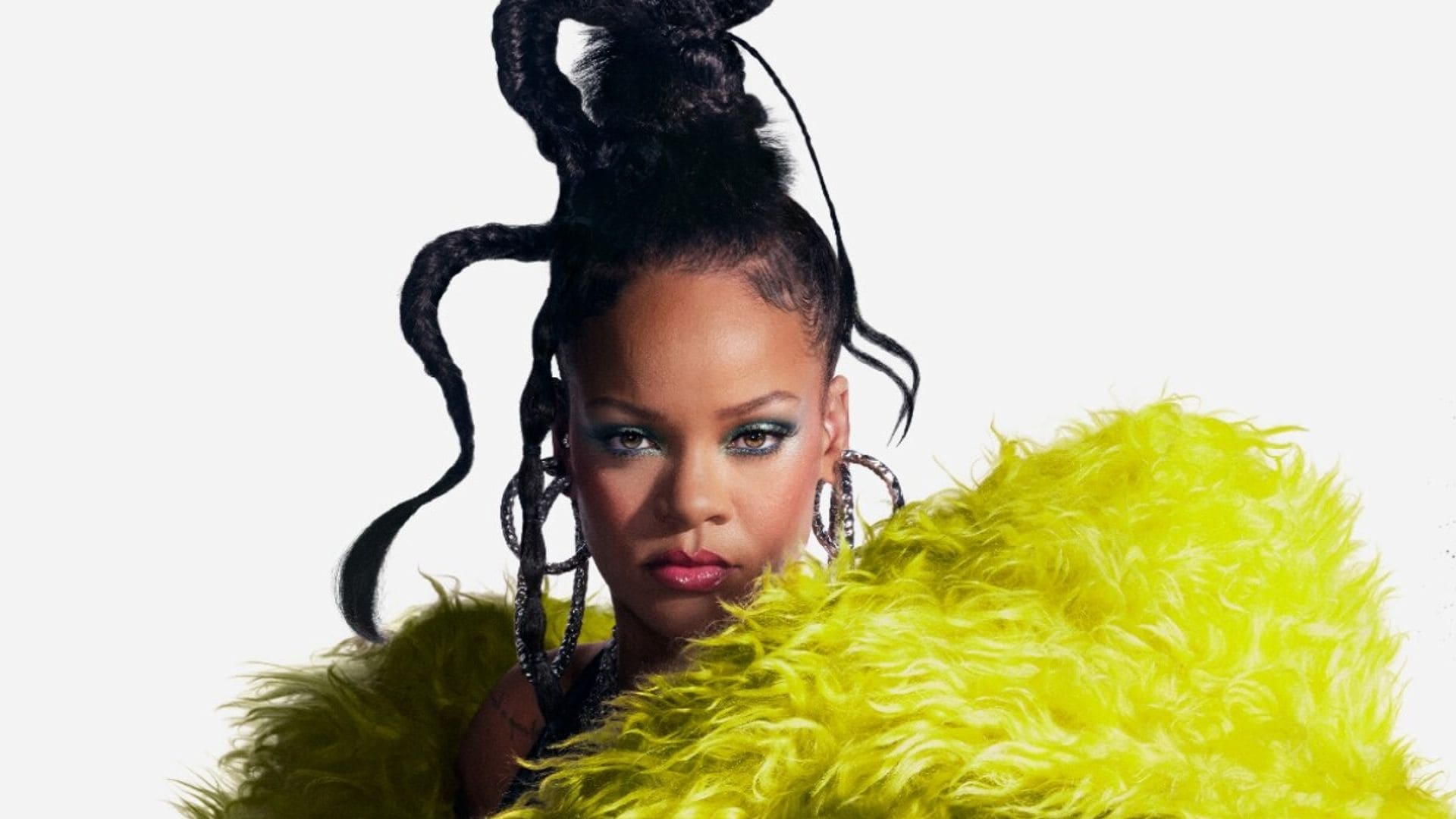 El primer vistazo de Rihanna camino al Super Bowl