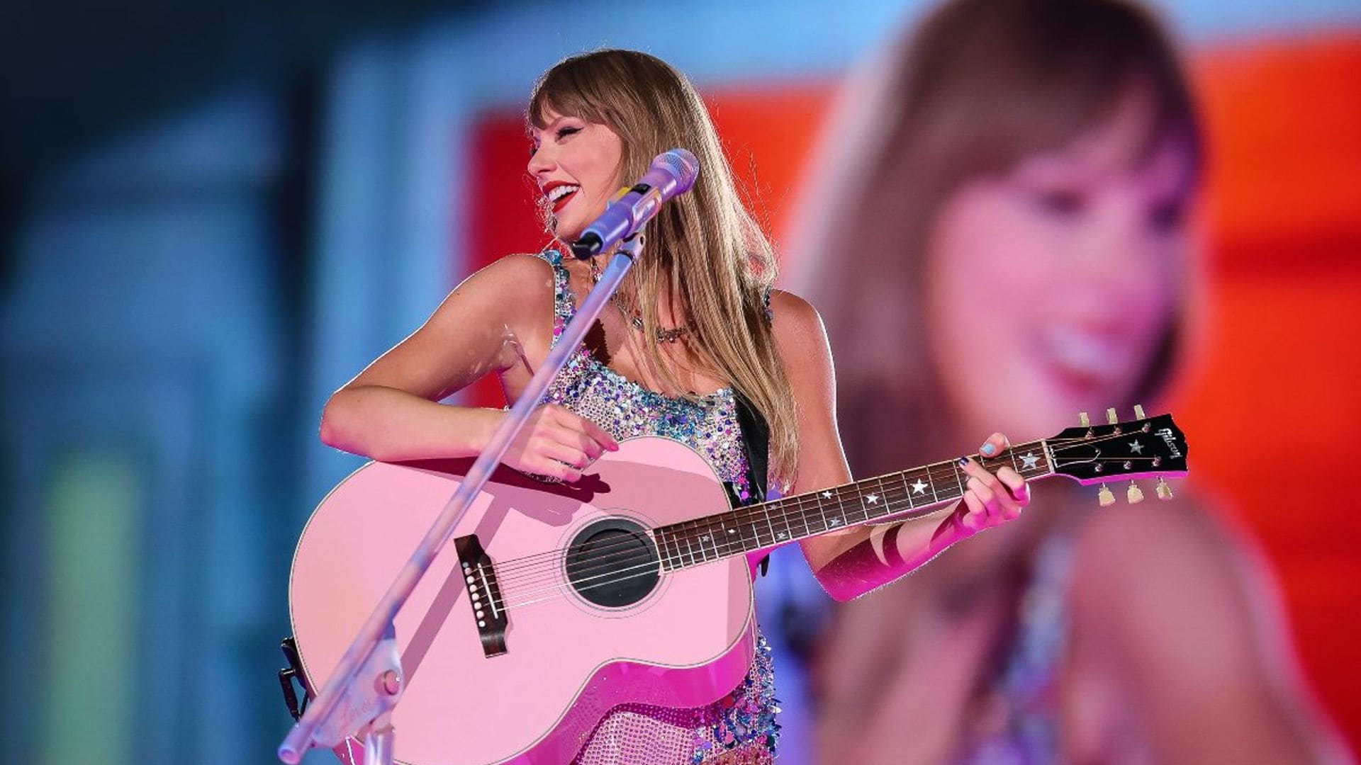 Jessica Chastain disfrutó al máximo del concierto de Taylor Swift en México