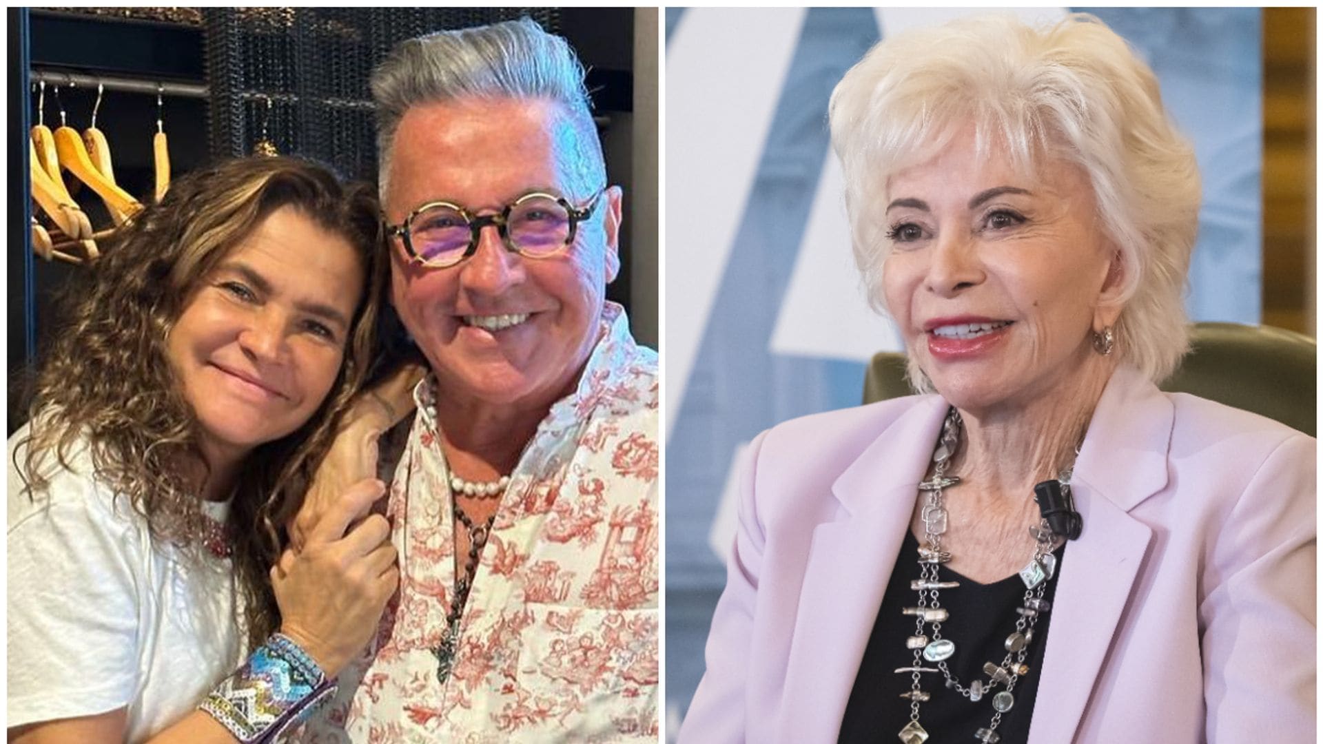 Esposa de Ricardo Montaner hace sorprendente confesión a la escritora Isabel Allende