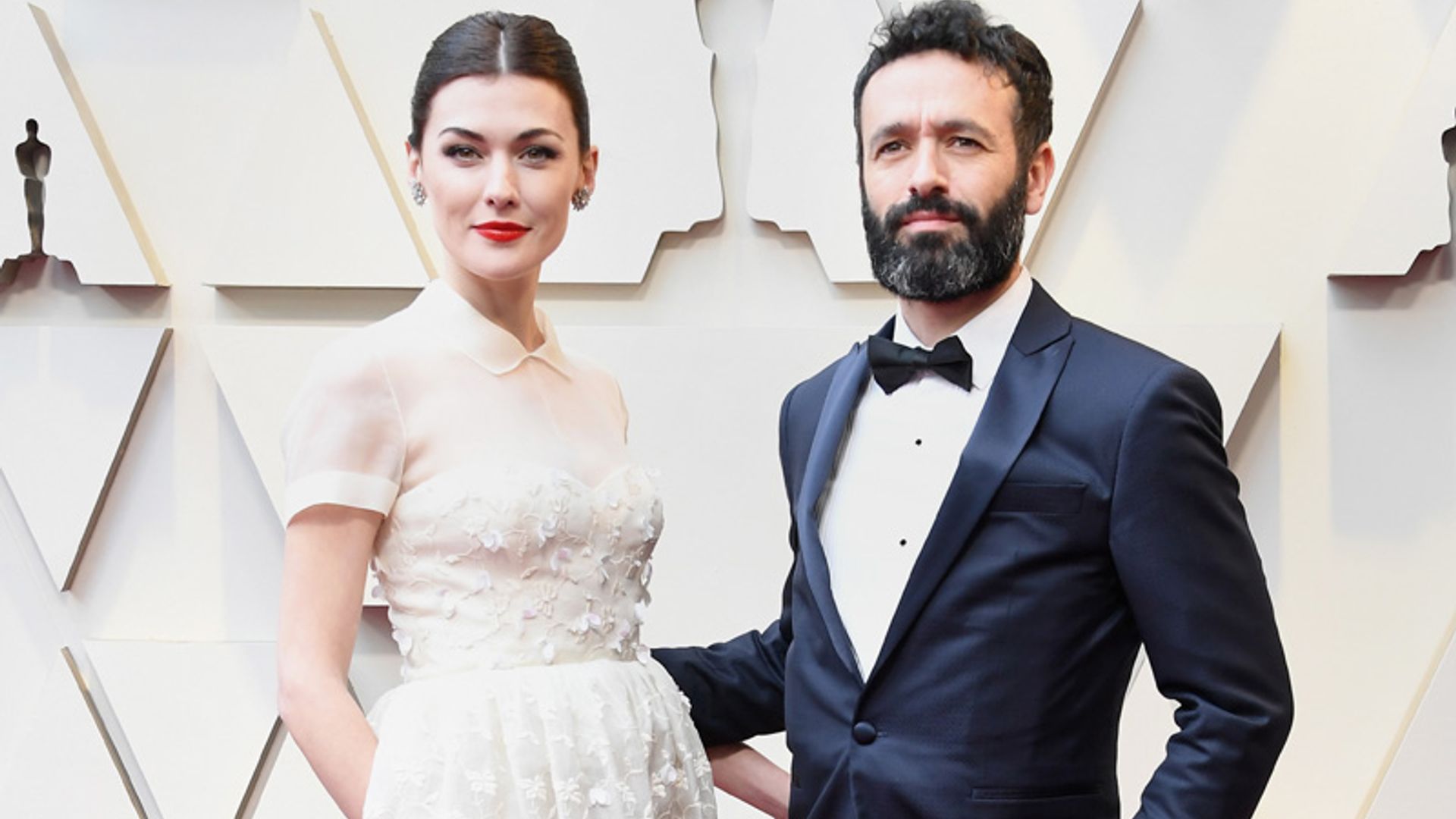 Marta Nieto se viste de novia en la alfombra roja de los Oscar