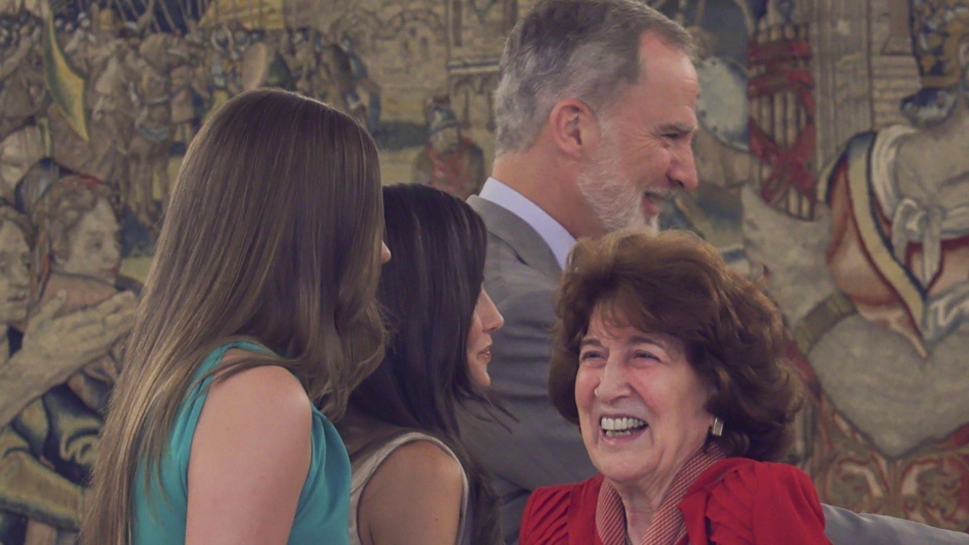 El cálido encuentro entre la infanta Sofía y la mujer que marcó la vida de su padre cuando era príncipe