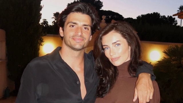 La felicitación de Carlos Sainz Jr. a su novia Rebecca Donaldson por su cumpleaños a través de Instagram