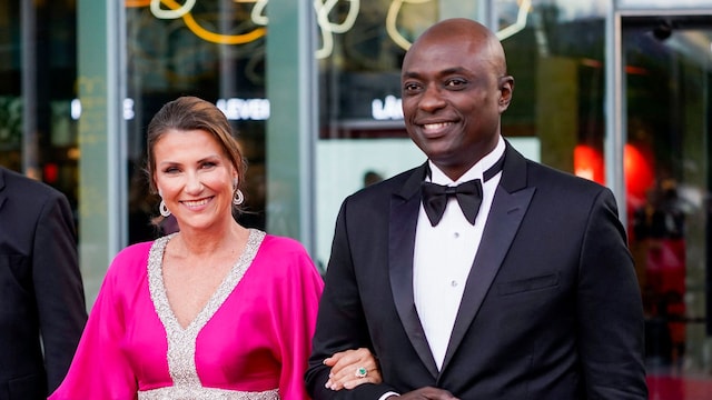 Marta Luisa de Noruega y Durek Verrett