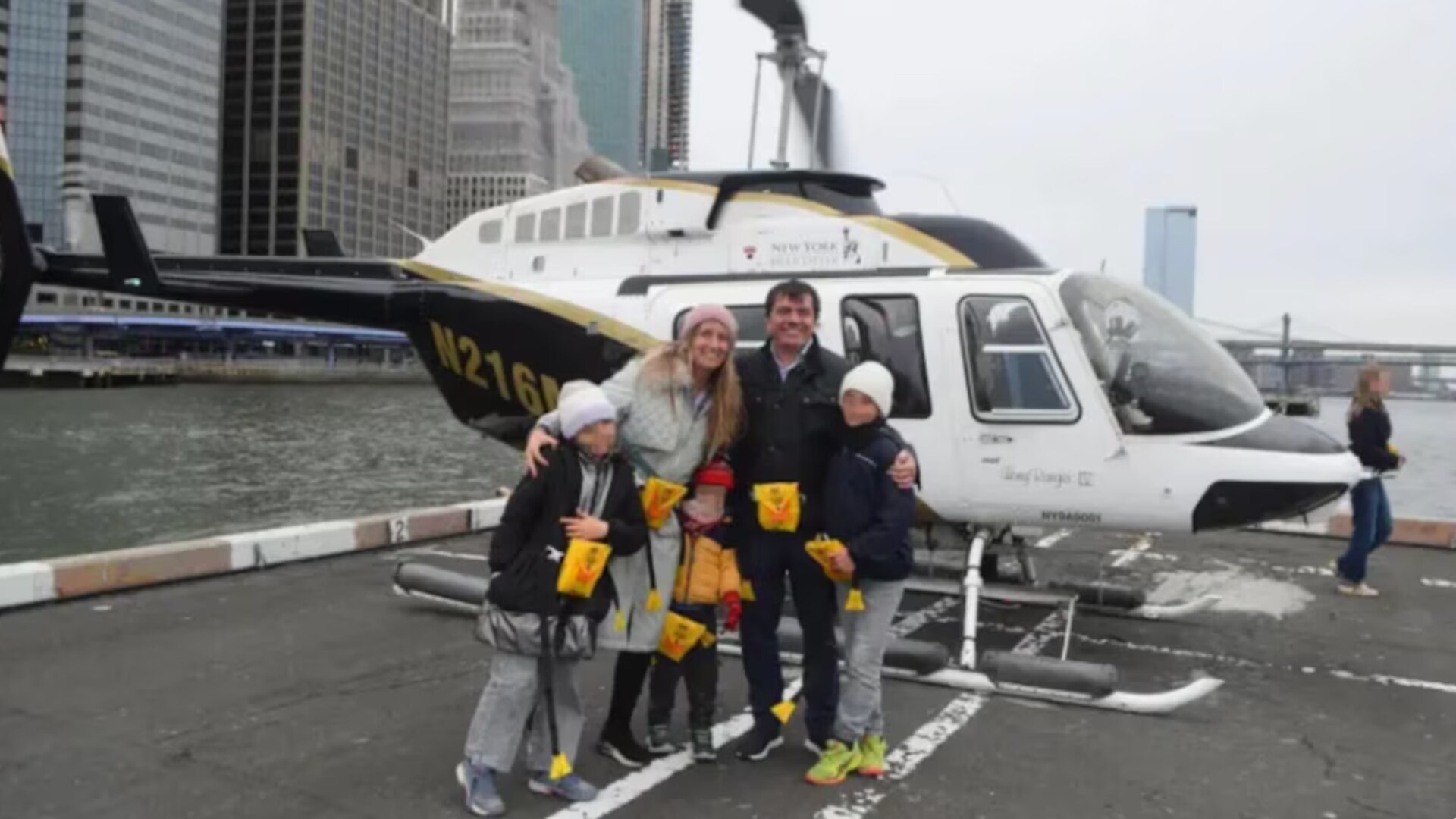 Agustín Escobar y su familia perdieron la vida en el río Hudson