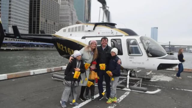 Agustín Escobar y su familia perdieron la vida en el río Hudson