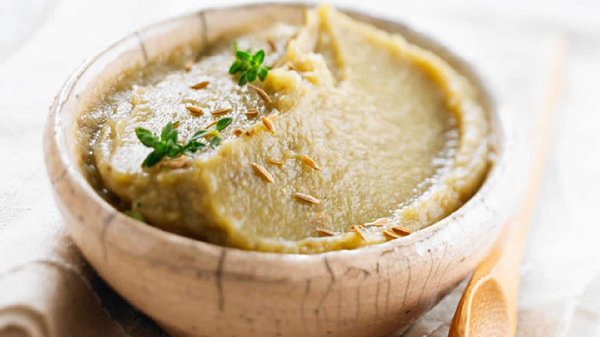 Puré de berenjenas