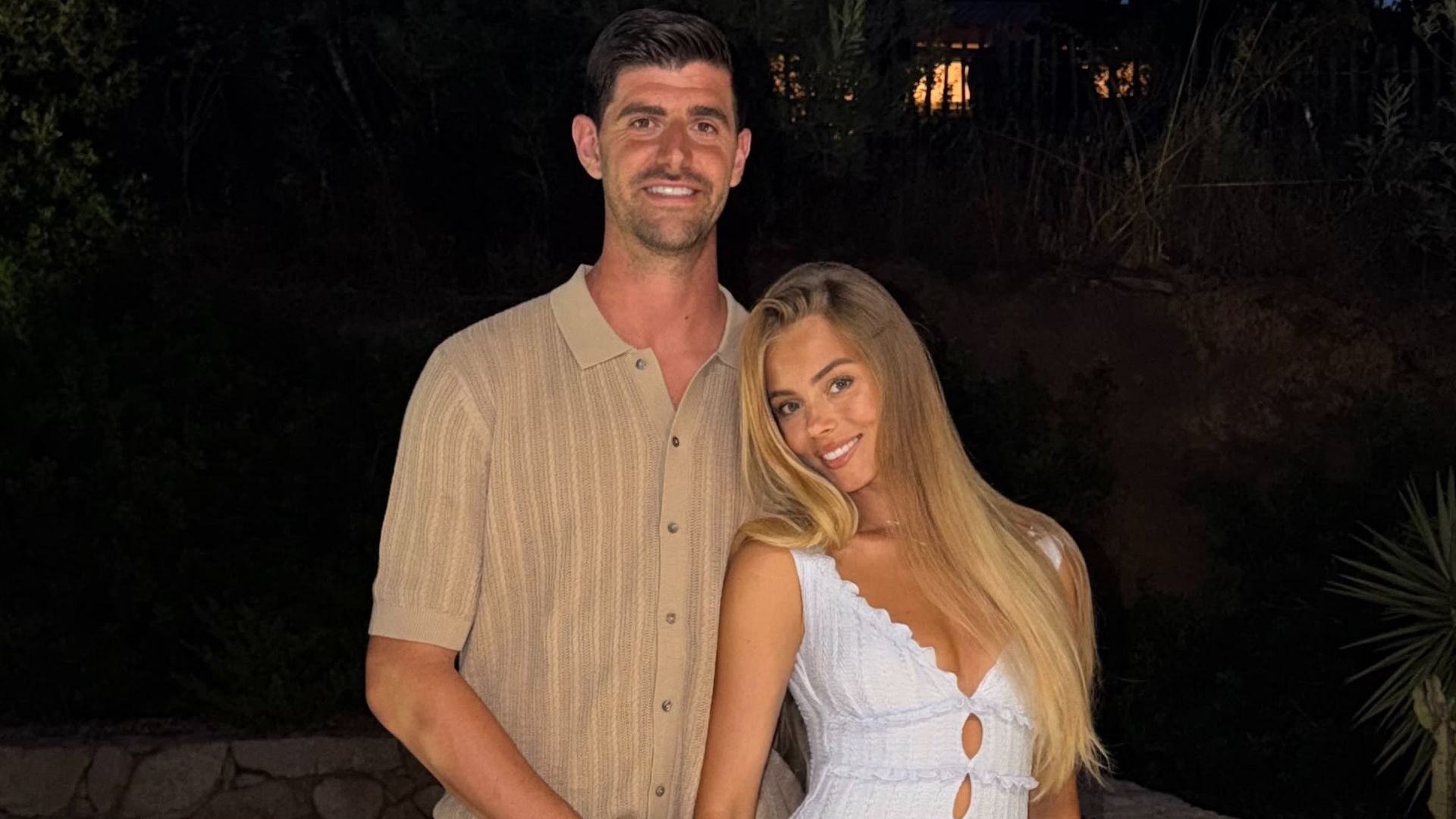 Mishel Gerzig y Thibaut Courtois de vacaciones en Marbella