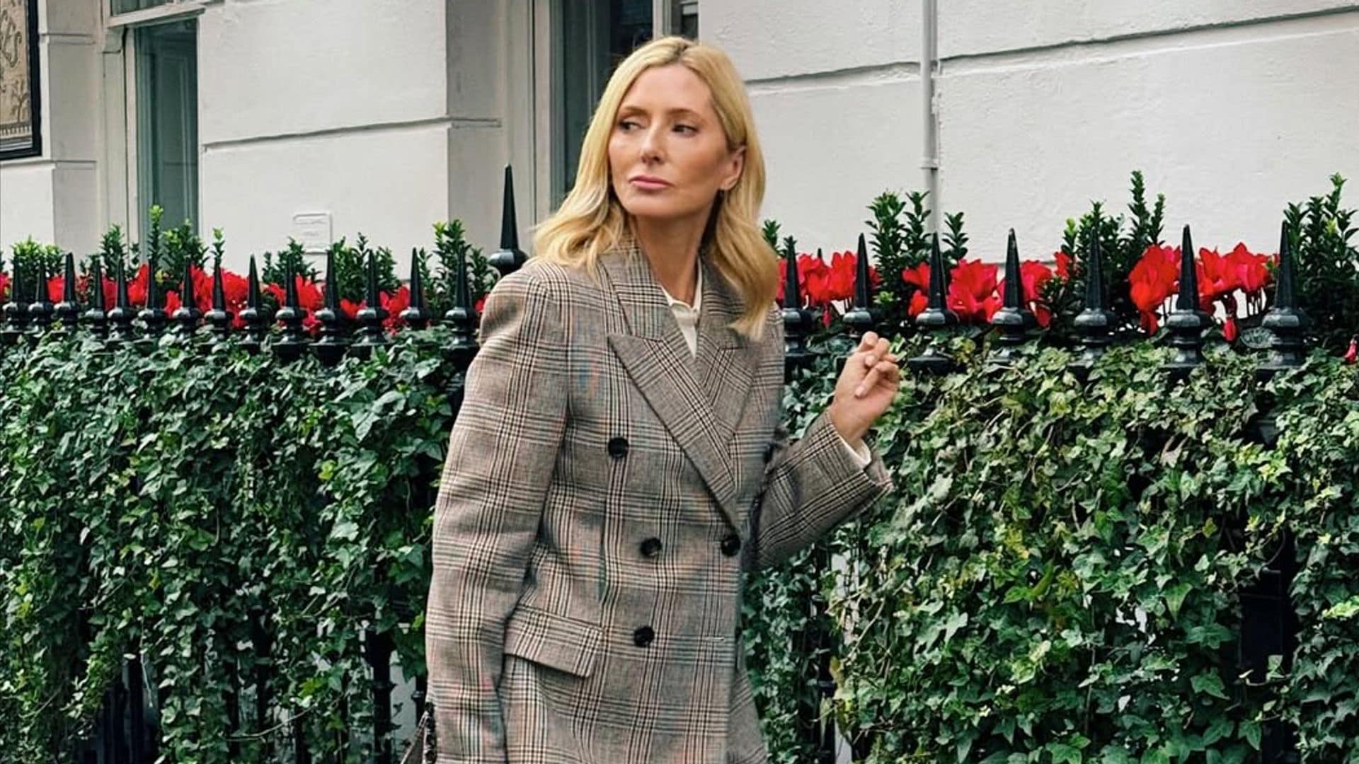 Marie-Chantal en el 25 aniversario de su firma en Londres.