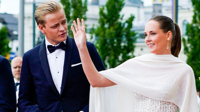 Marius Borg, Ingrid de Noruega, Haakon de Noruega, Mette-Marit de Noruega  y Sverre Magnus de Noruega