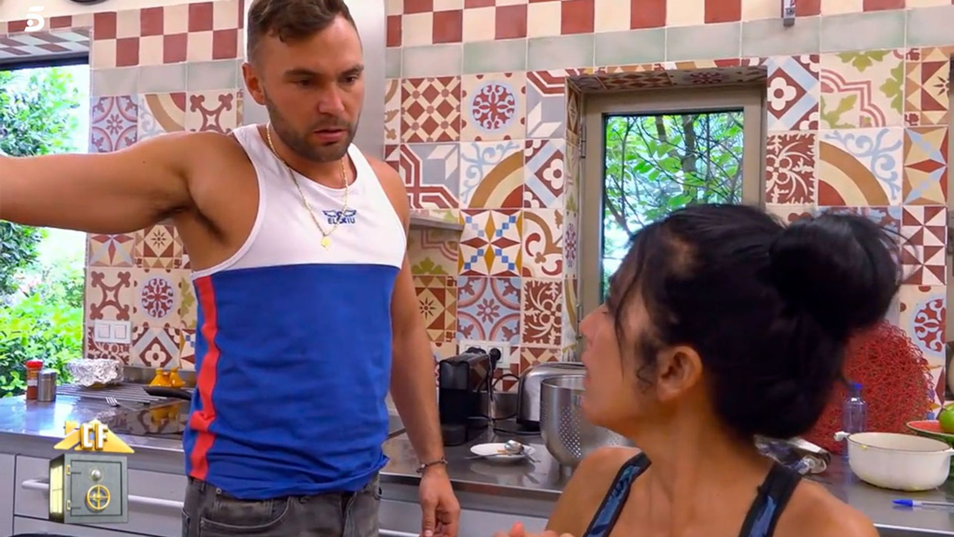 Maite Galdeano provoca el enfado de Cristian al desvelar su secreto