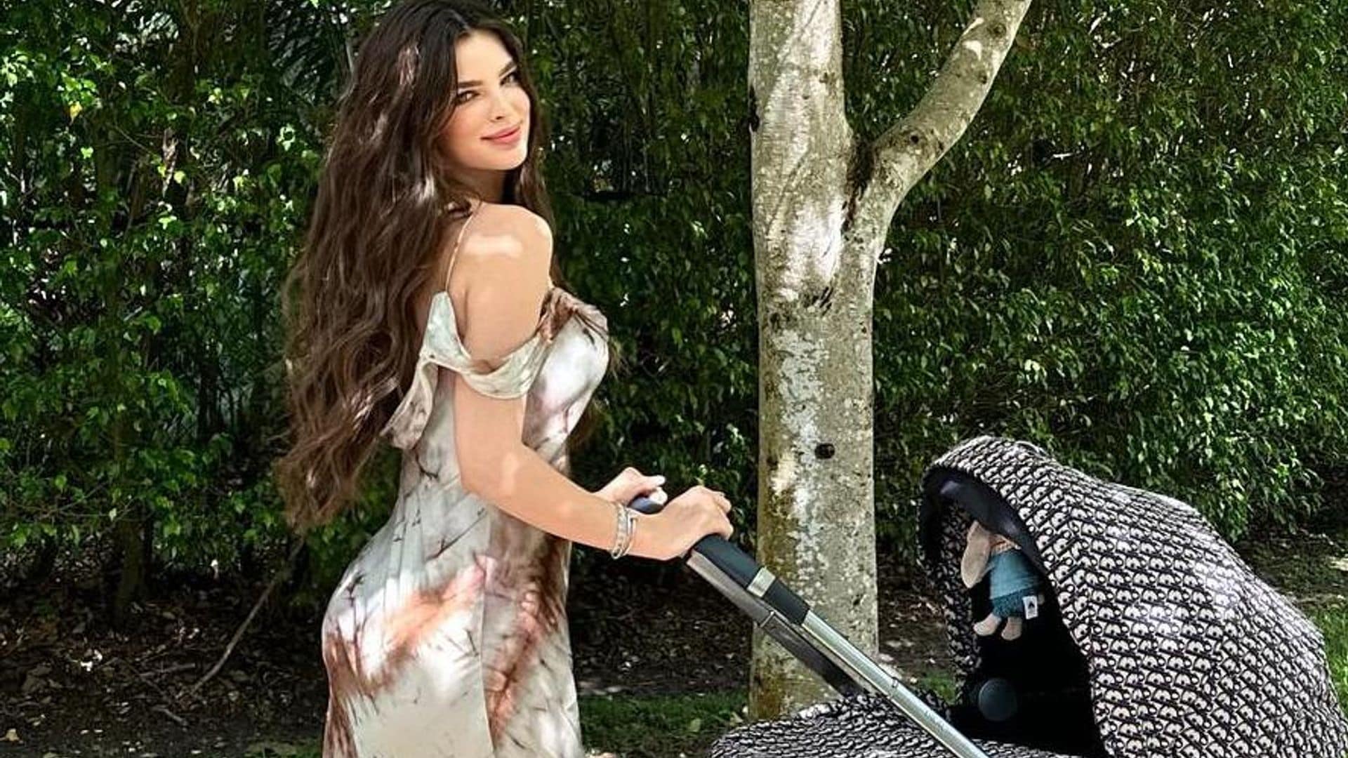 Baby Muñiz disfruta de sus primeras vacaciones de invierno bajo el cálido clima caribeño