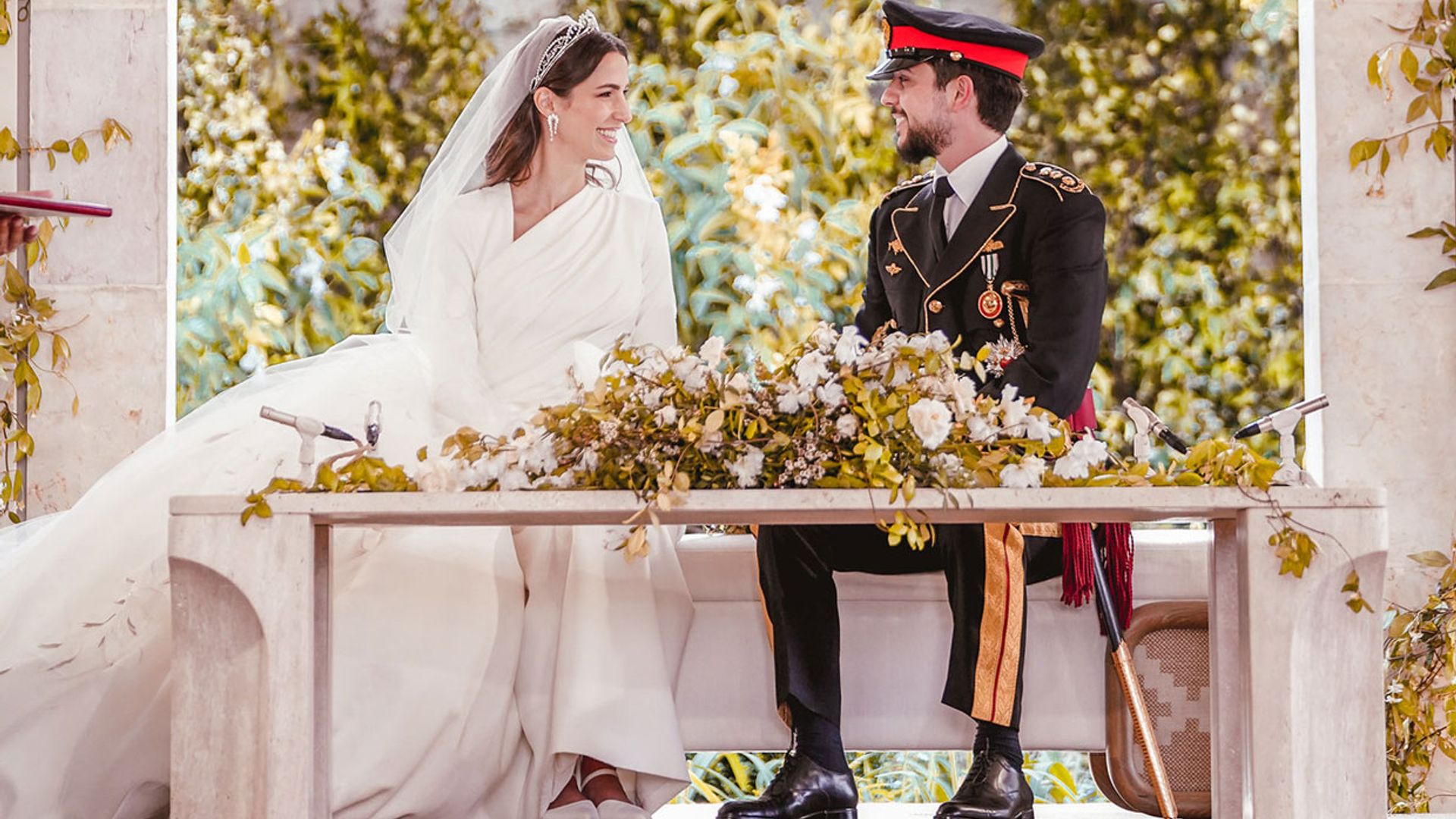 De Rajwa Alseif a la princesa Dina: así han evolucionado los vestidos de novia de las ‘royals’ de Jordania