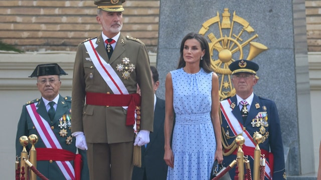reina letizia militar