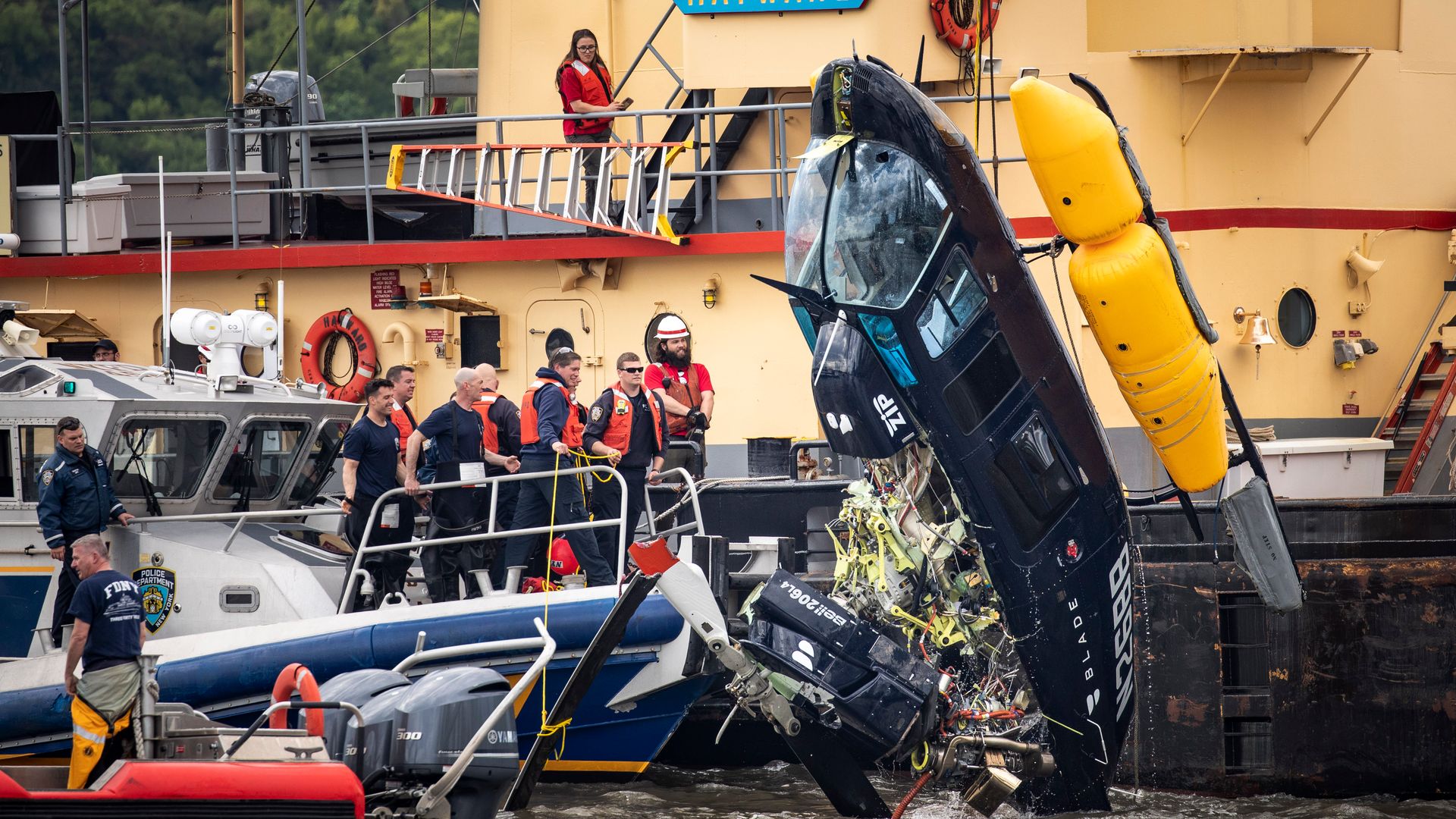 Cierra la empresa del helicóptero siniestrado en Nueva York en el que murió una familia española  