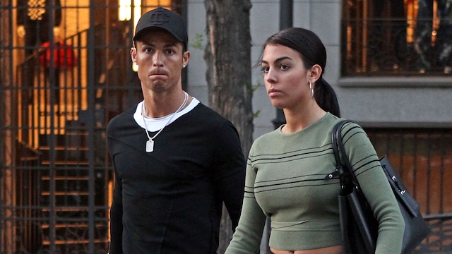 Georgina Rodríguez y Cristiano Ronaldo en una imagen de archivo