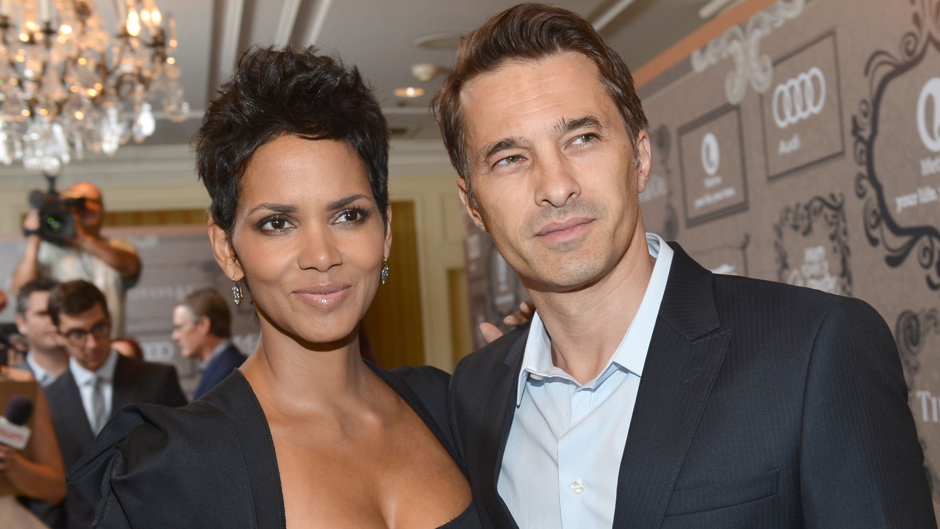 Halle Berry y Olivier Martinez en una foto de octubre de 2012.