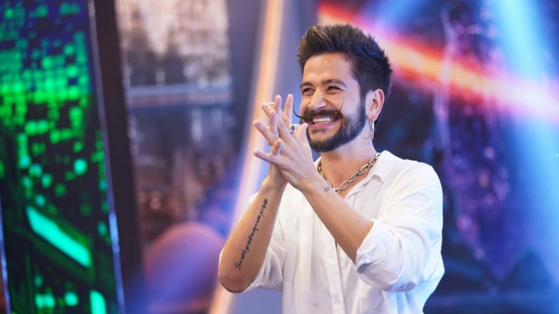 El cantante Camilo, feliz de cumplir su sueño en España