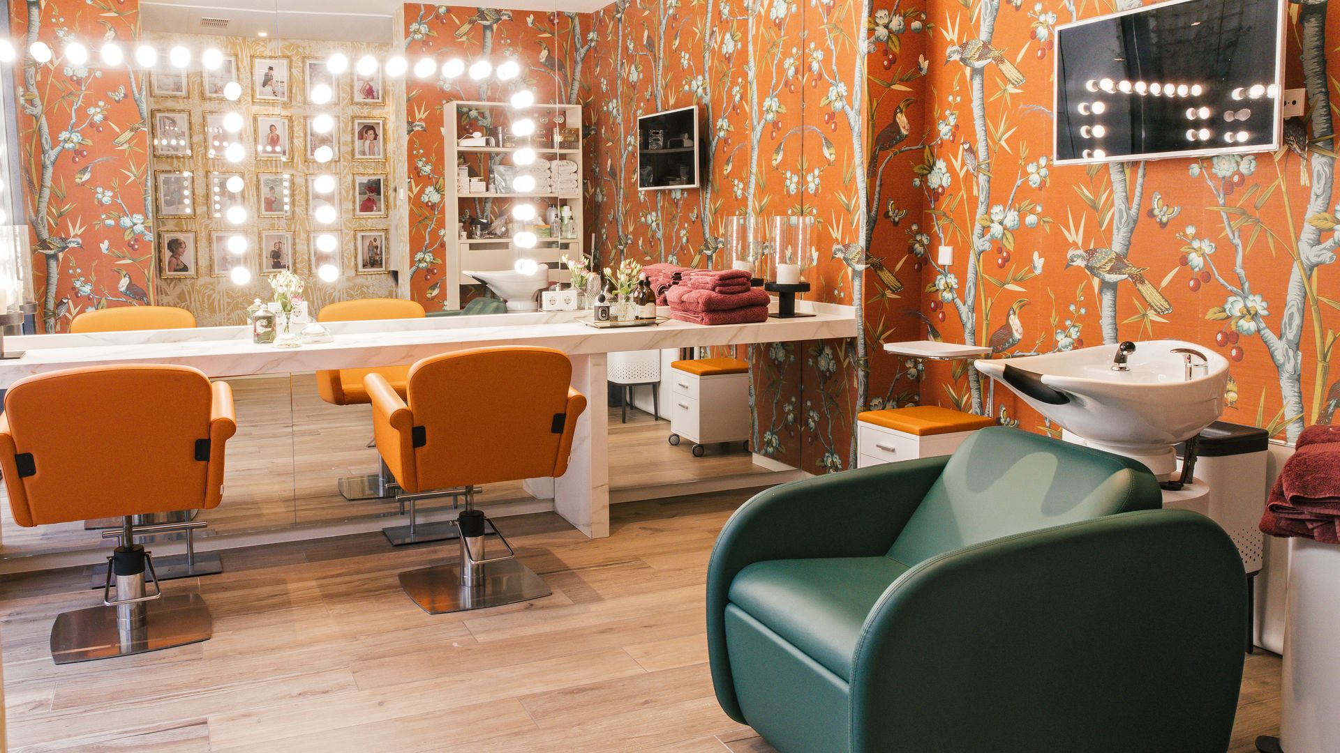 El salón de belleza particular de Victoria