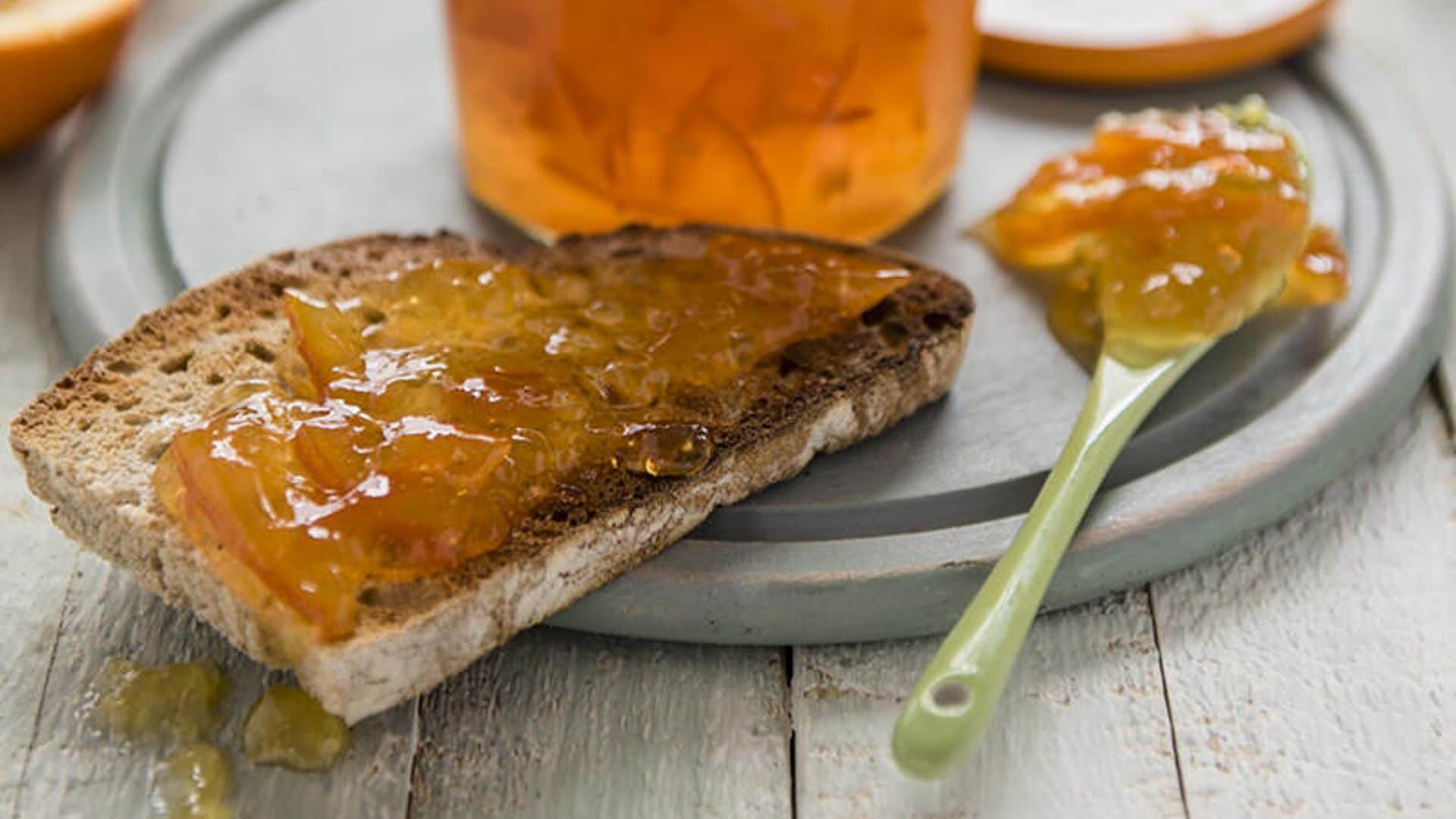 Mermelada de naranja al azafrán