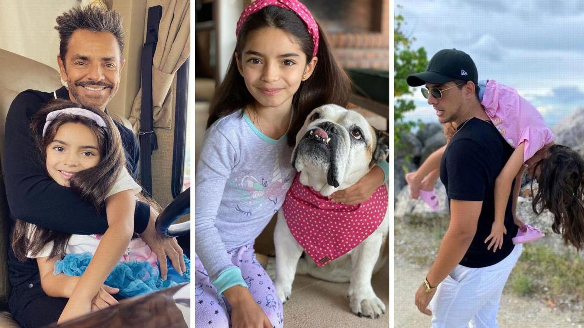 Aitana, la hija de Eugenio Derbez, celebra su cumpleaños número ocho