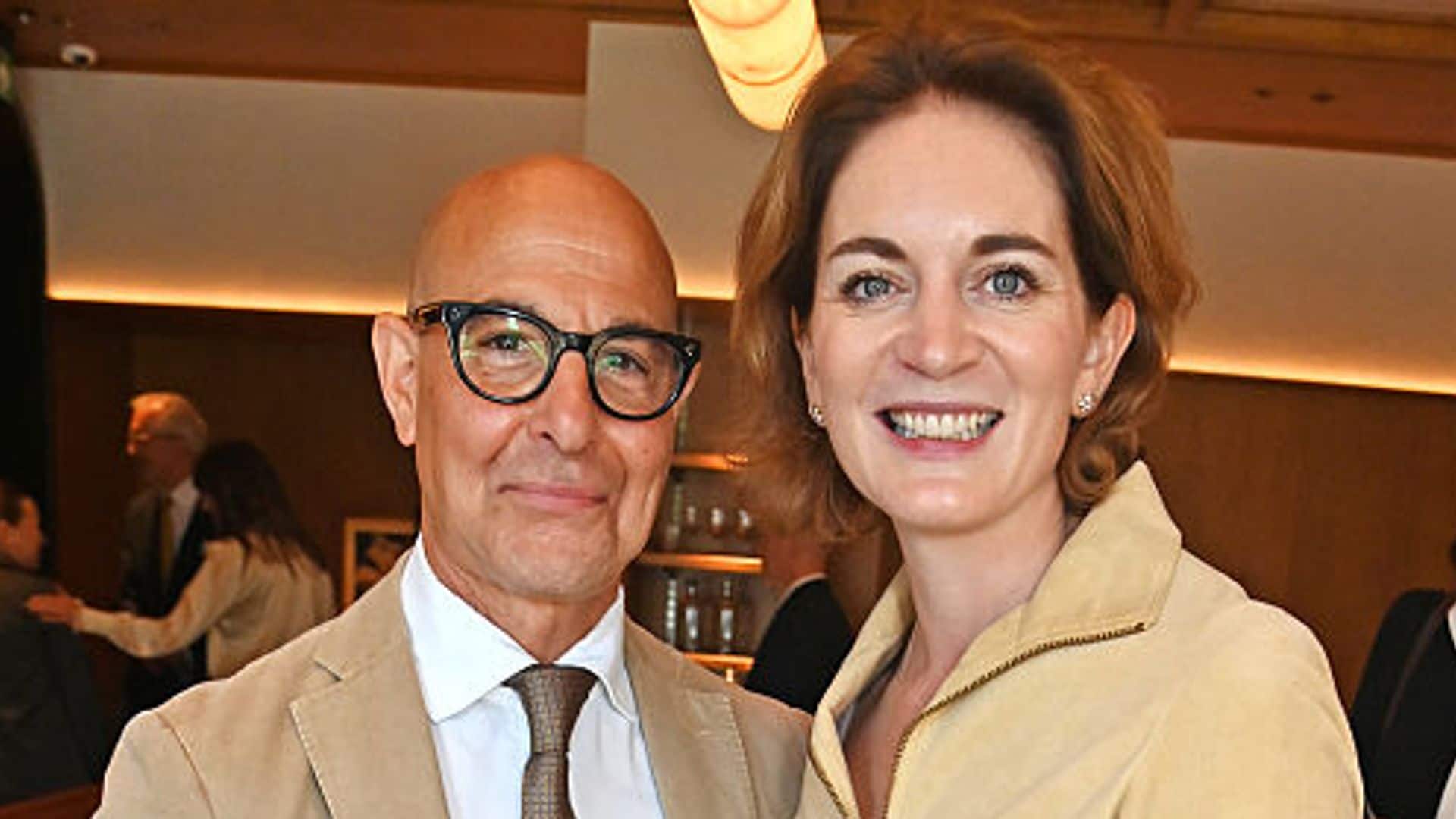 La desgarradora confesión de Stanley Tucci sobre su esposa, Felicity Blunt: “No podré verla envejecer”