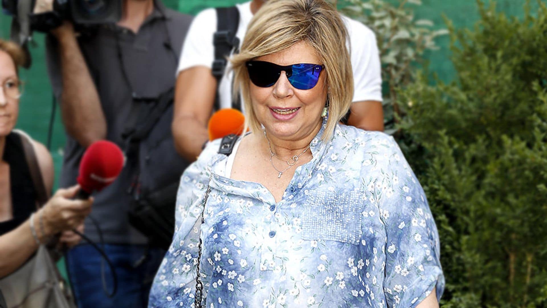 Terelu Campos, tras reunirse con el consejo médico que debate su tratamiento: 'Estoy mejor'