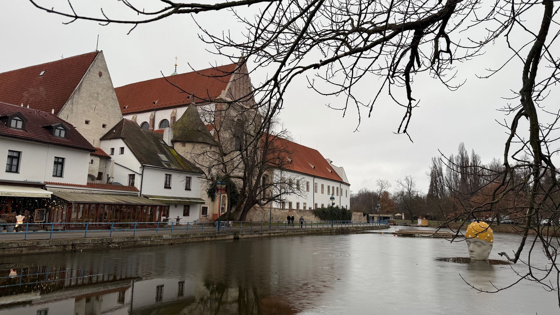 Canal del río Malsé en Ceské Budejovice
