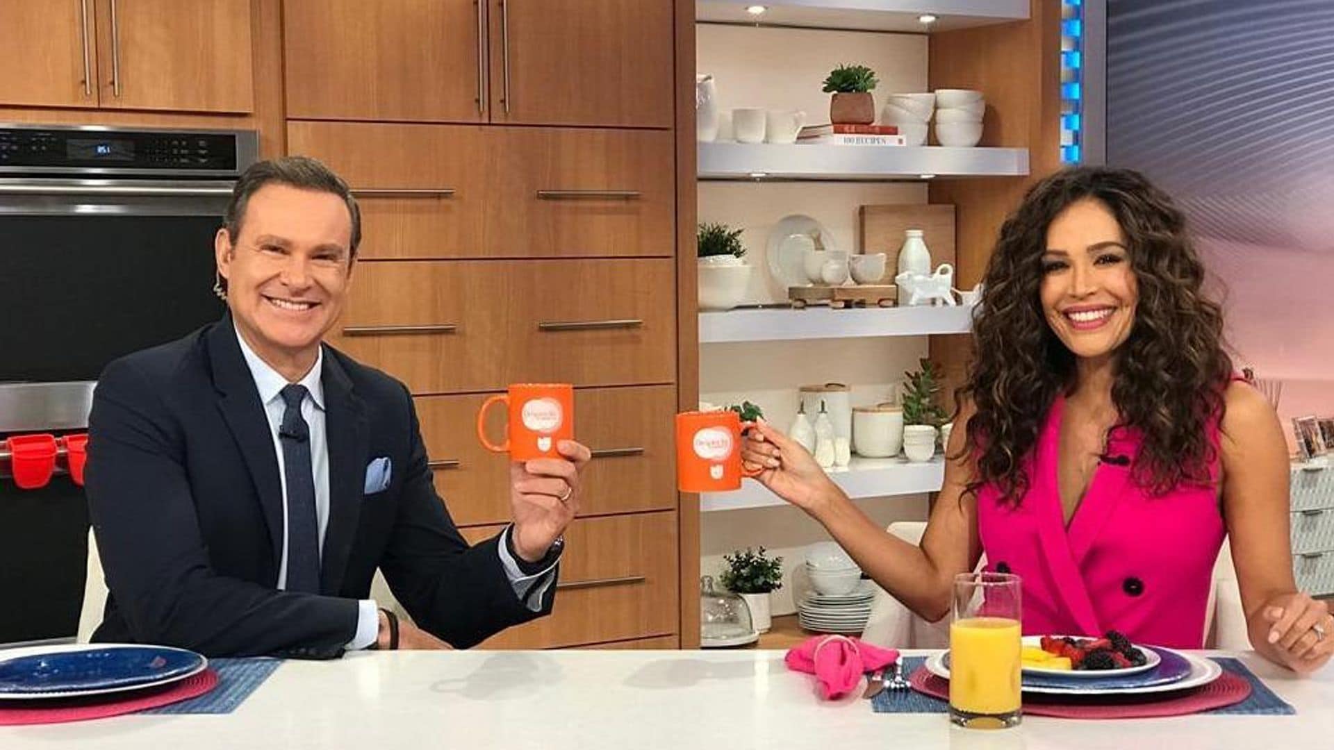 Karla Martínez y Alan Tacher regresan a ‘Despierta América’ recuperados de Coronavirus