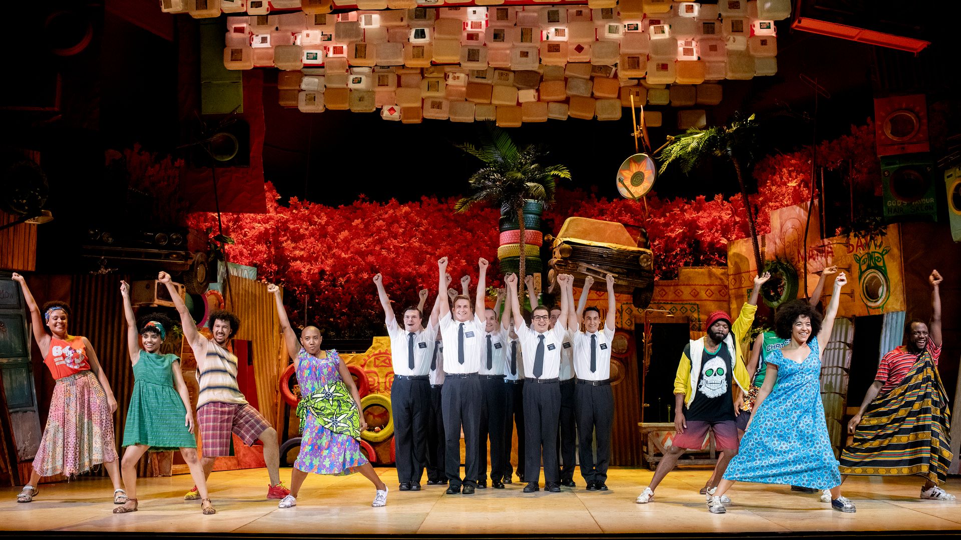 Comedia musical The Book of Mormon en el Teatro Calderón de Madrid 