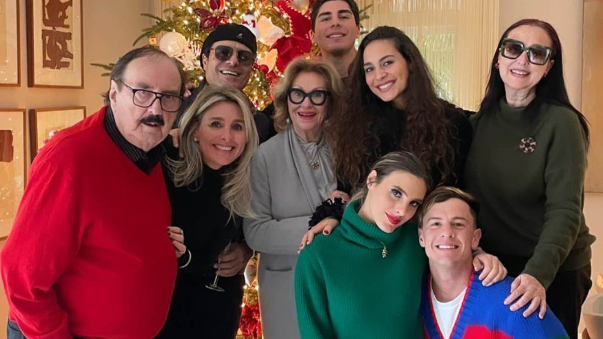 Lele Pons y Guaynaa disfrutan de una Navidad en familia con Chayanne