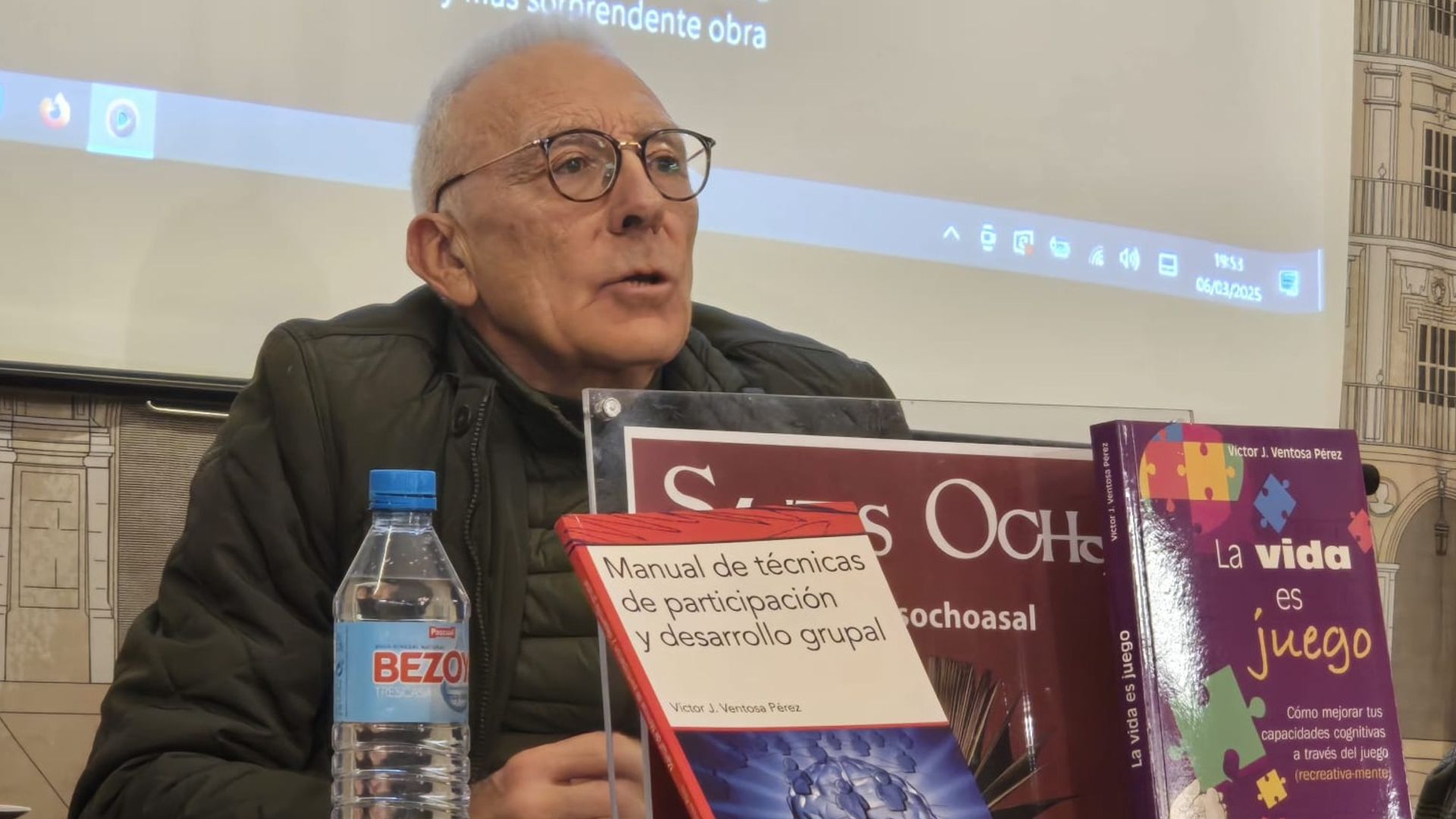 Víctor J. Ventosa, autor de 'La vida es juego'