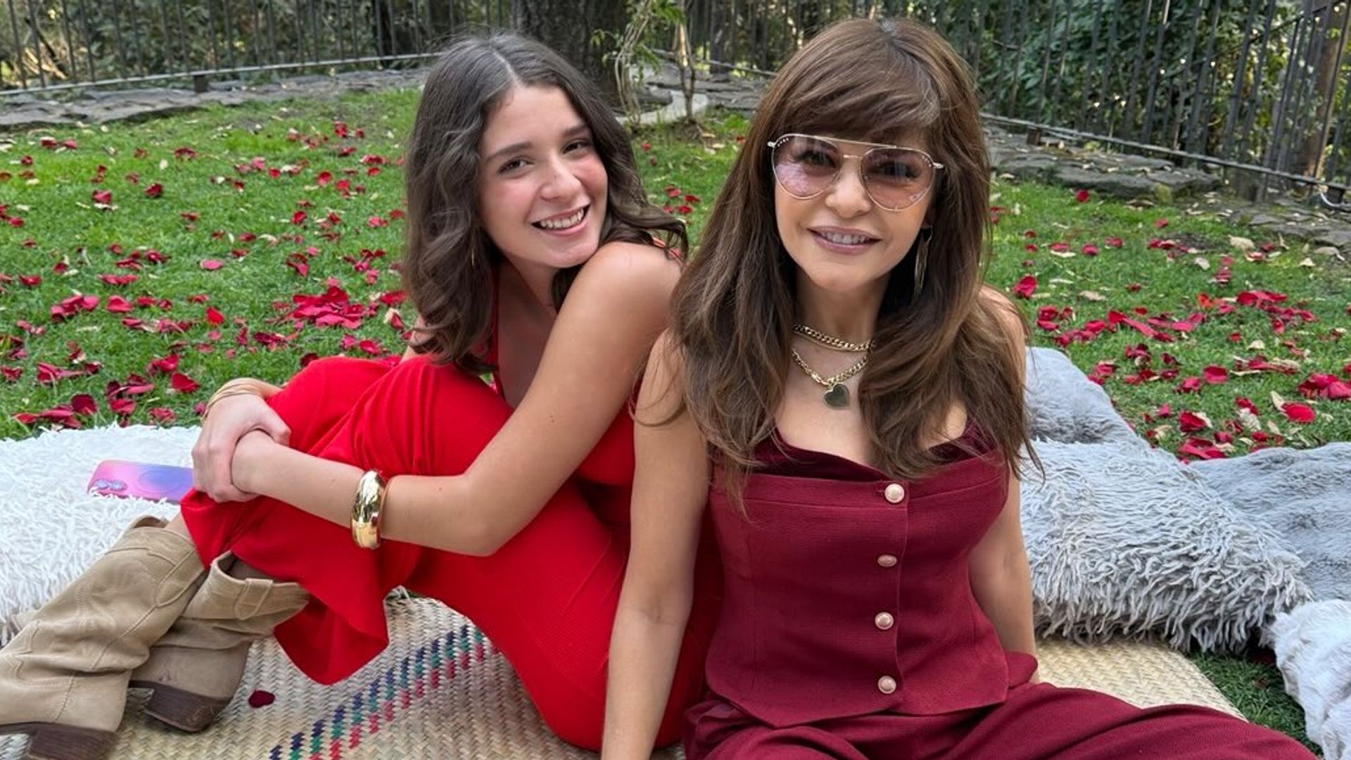Itatí Cantoral y su hija María tienen una estupenda relación.