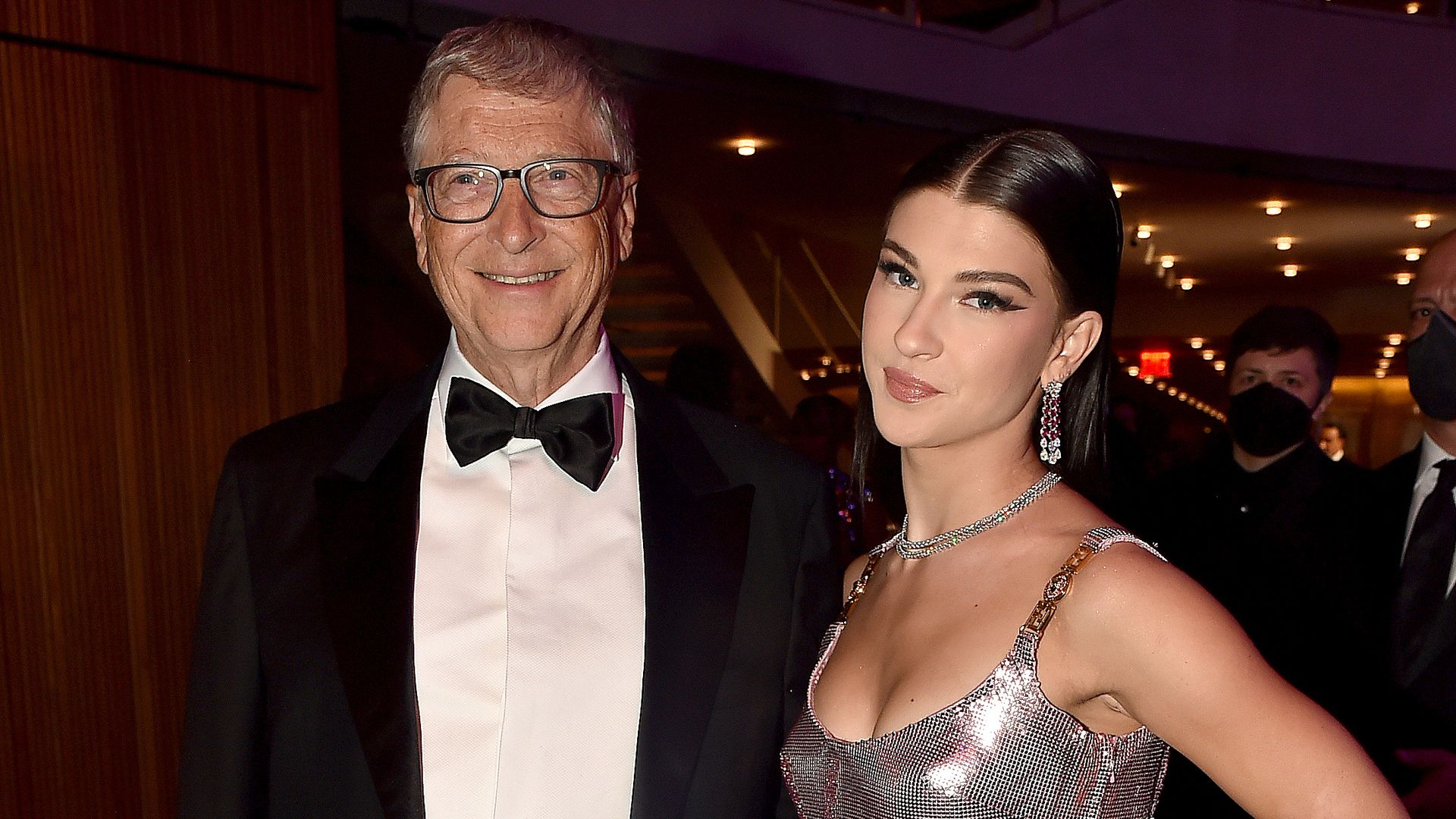 Bill Gates y su hija Phoebe