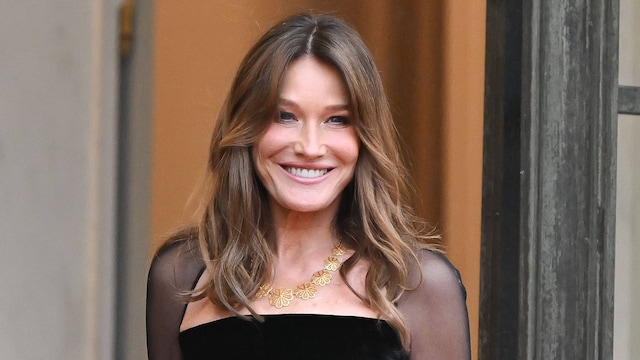 Carla Bruni cena de Estado en el Eliseo