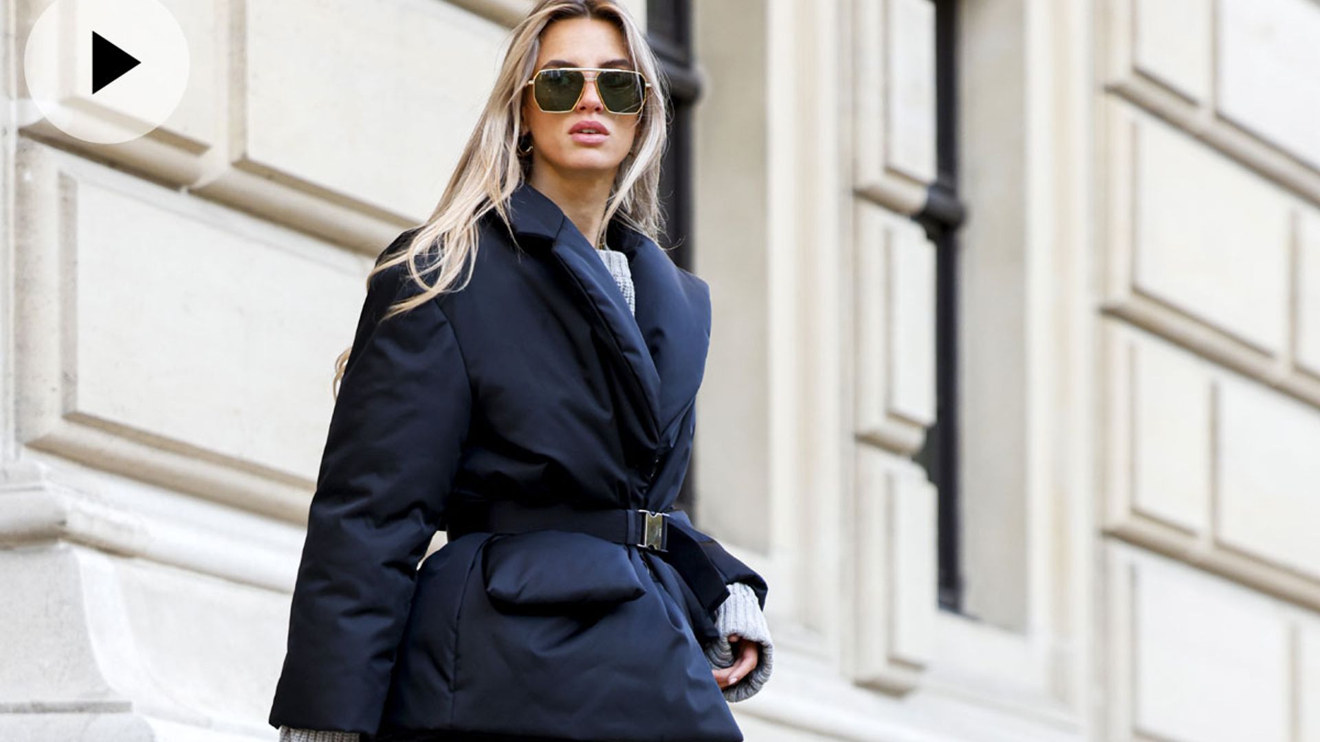 Añade un cinturón a la americana, abrigo o jersey y actualiza tus looks de invierno