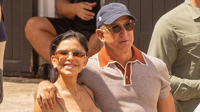Lauren Sanchez y Jeff Bezos