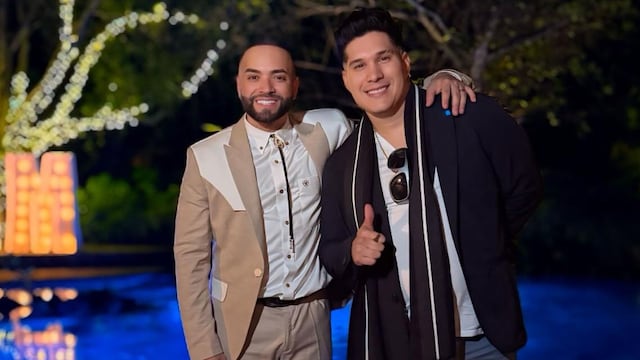 Nacho Mendoza y Chyno Miranda.