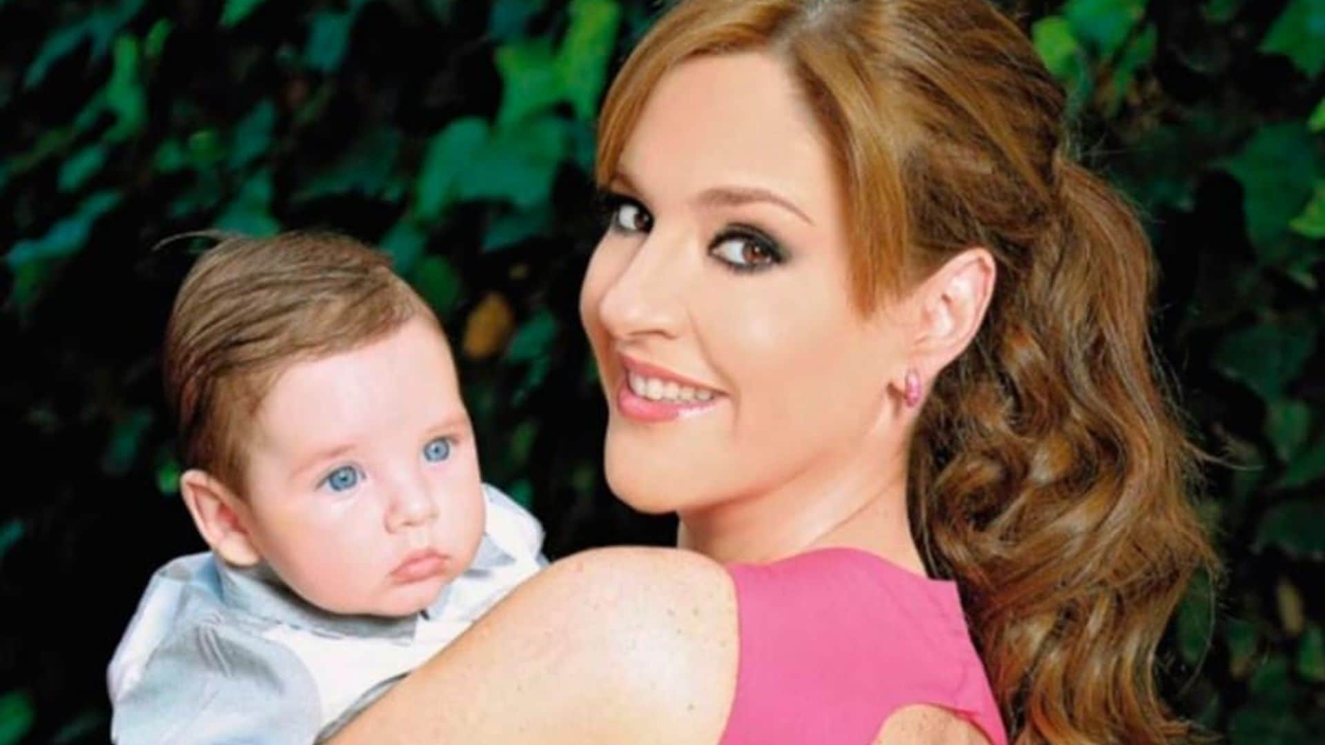 Chantal Andere y el emotivo mensaje de cumpleaños a su hijo Sebastián por sus 7 años