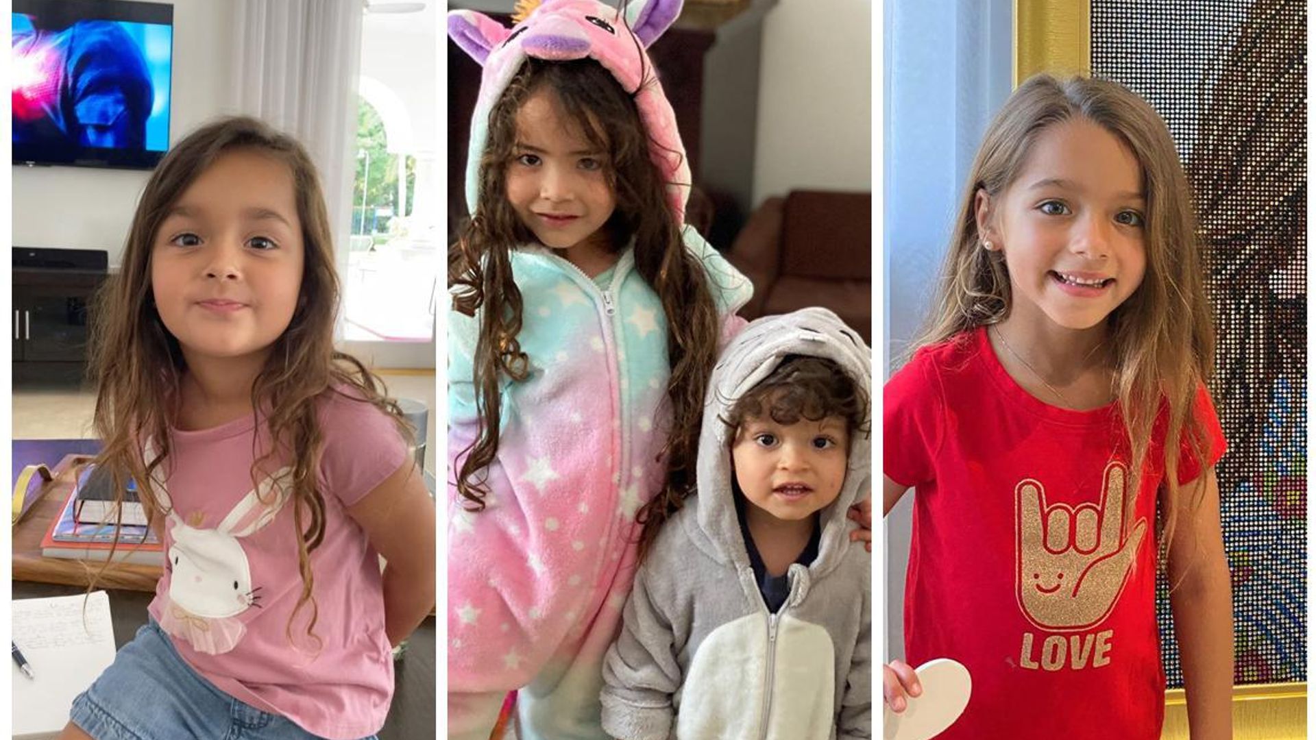 Los hijos de los famosos enfrentan la cuarentena con la mejor actitud