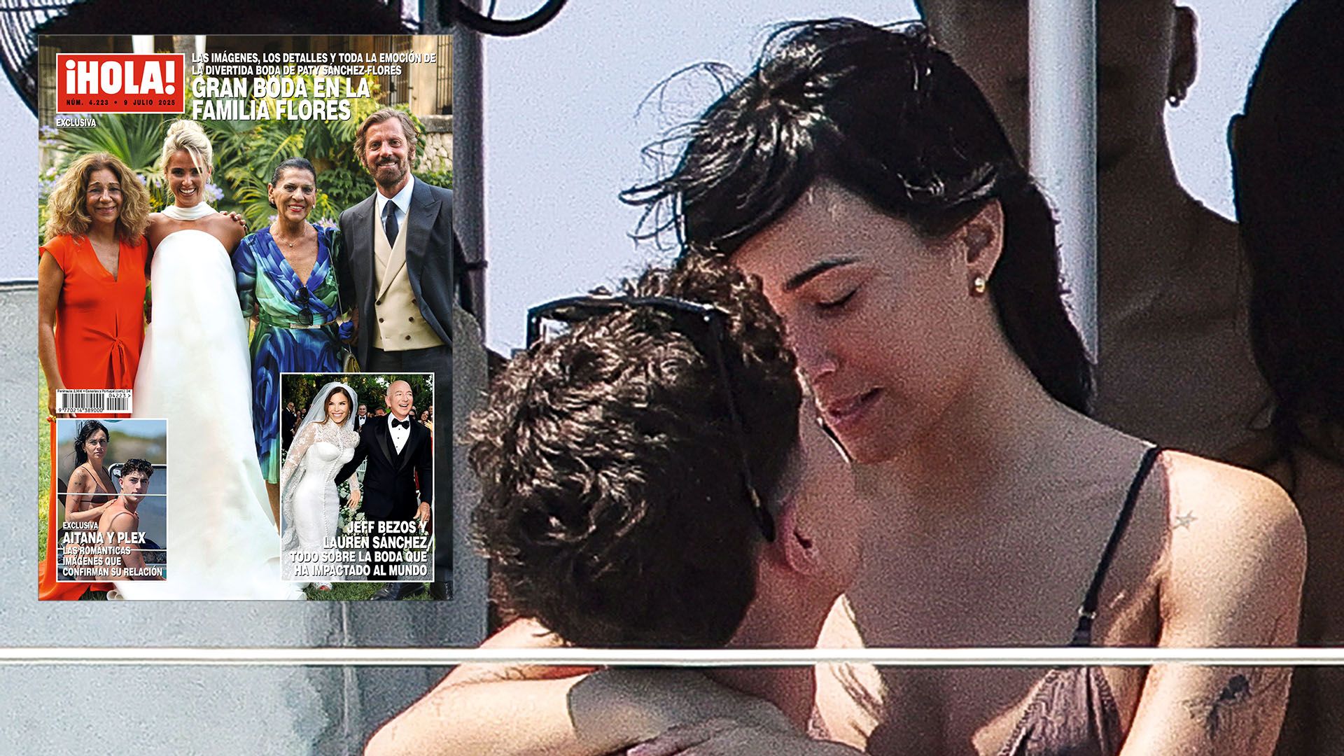 EXCLUSIVA. Aitana y Plex: el beso y las fotos que confirman su relación