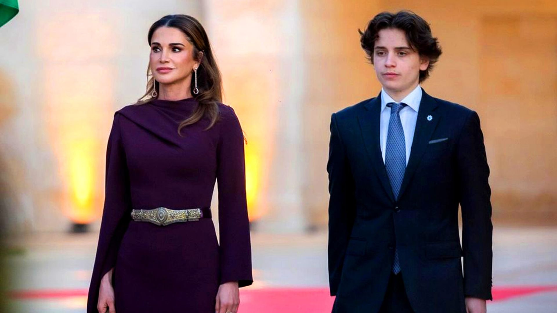 El príncipe Hashem, hijo pequeño de los reyes Abdalá y Rania, gran  protagonista en la fiesta nacional de Jordania